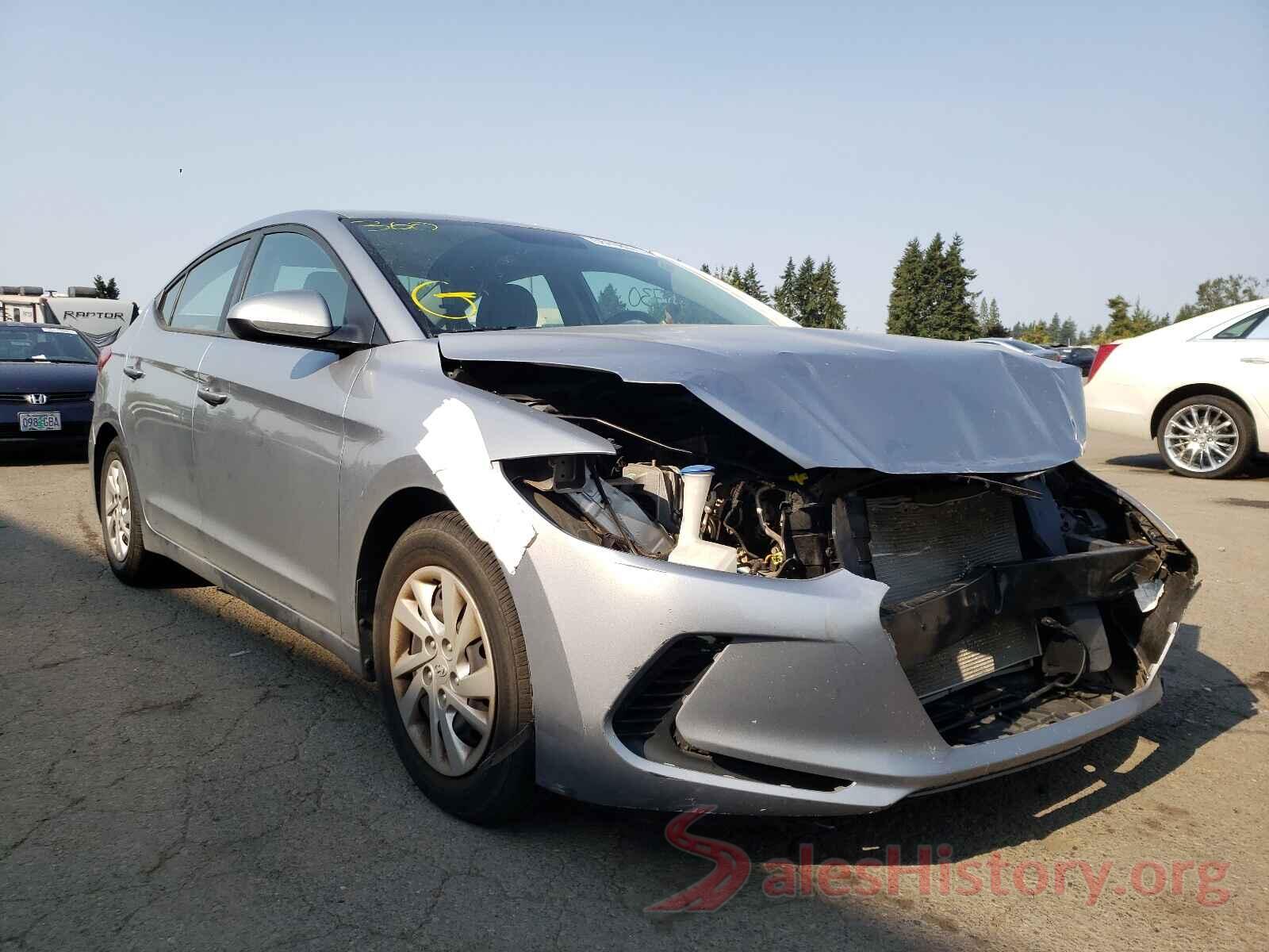 5NPD74LF9HH153771 2017 HYUNDAI ELANTRA