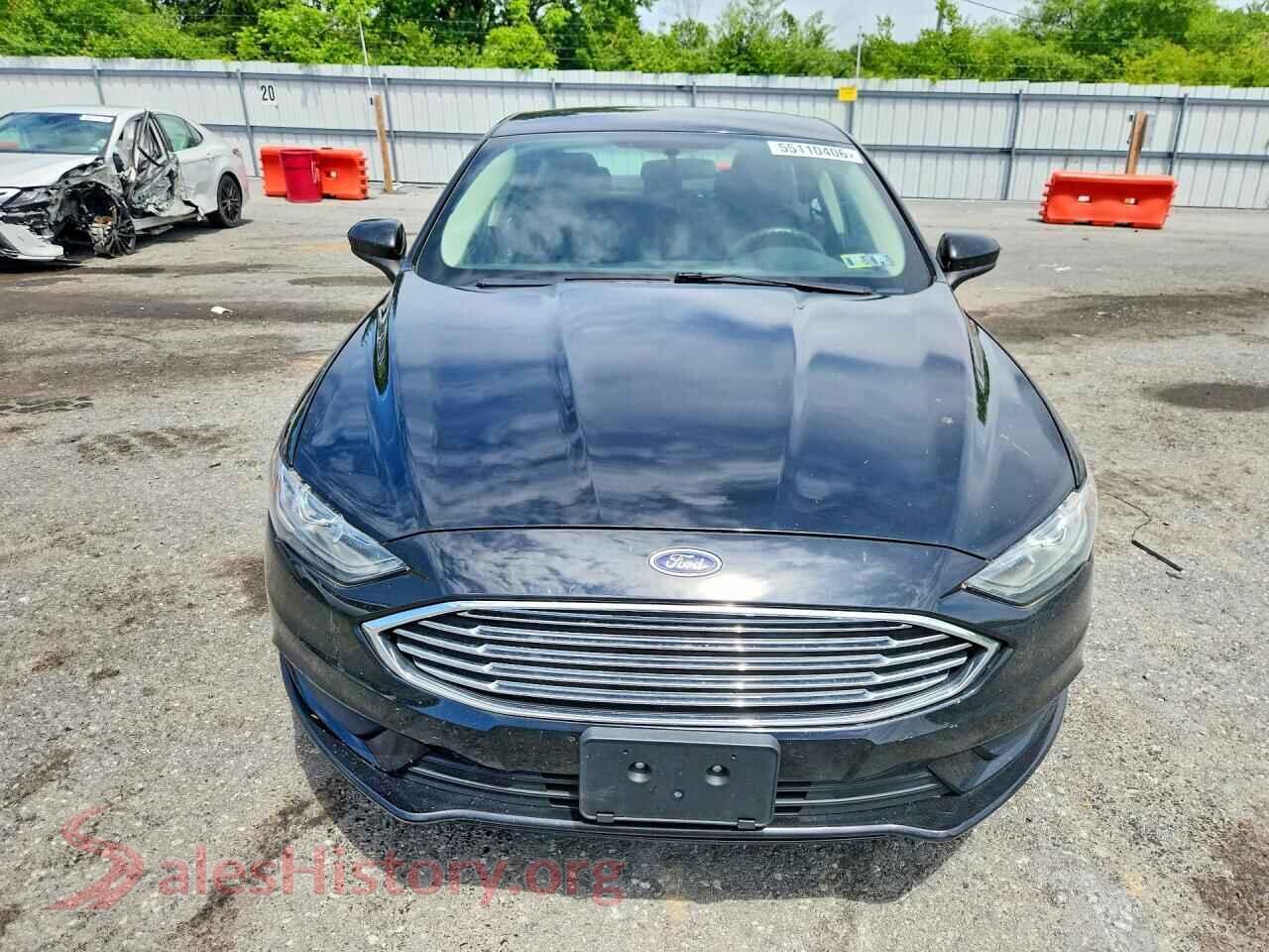 2017 FORD FUSION VIN 3FA6P0H73HR299864, rear view