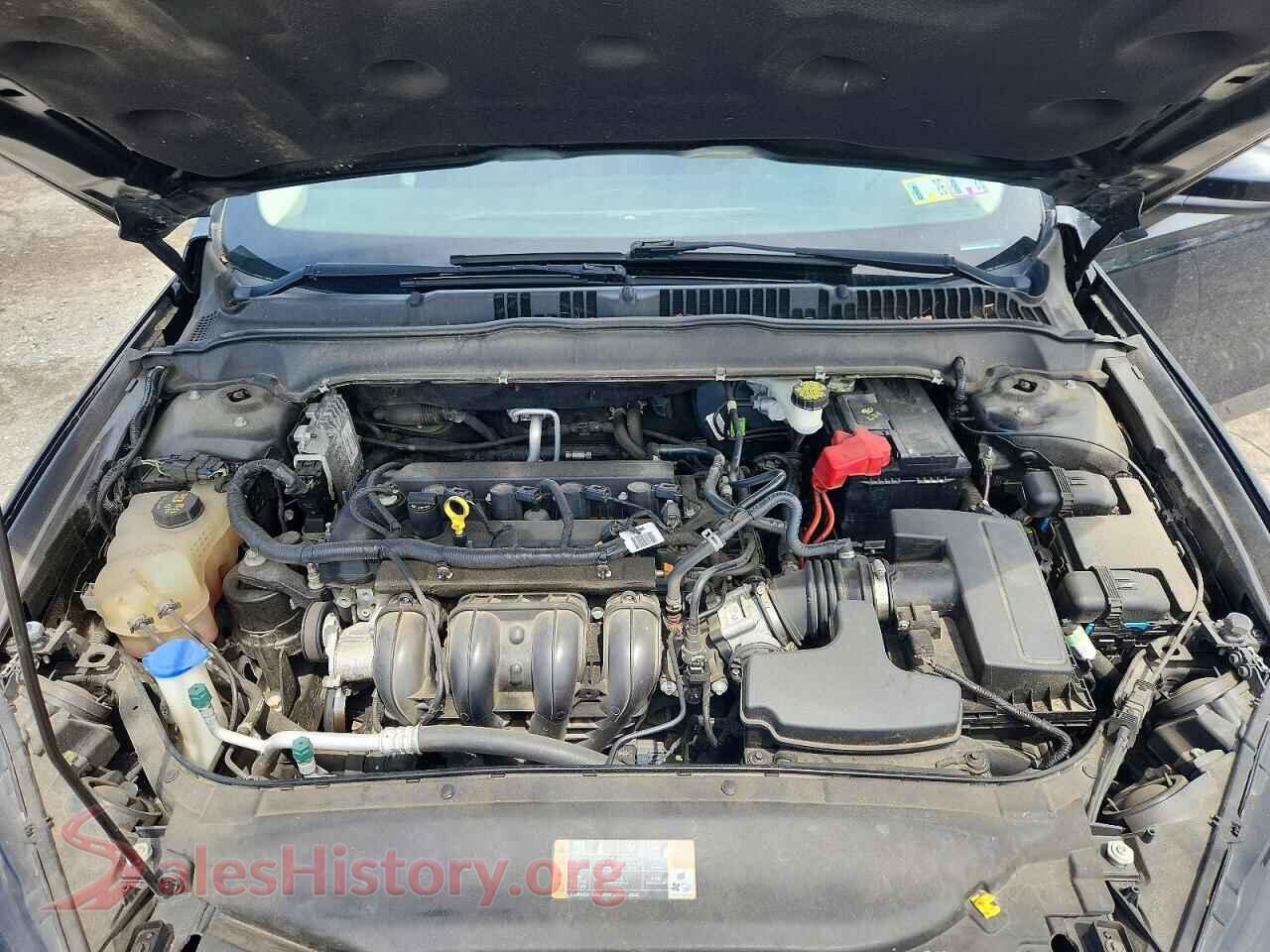 2017 FORD FUSION VIN 3FA6P0H73HR299864, VIN plate