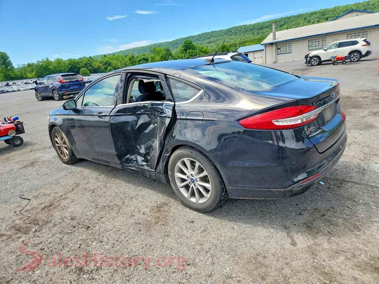 2017 FORD FUSION VIN 3FA6P0H73HR299864, front view