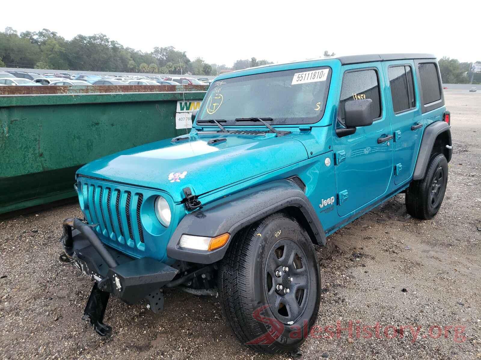 1C4HJXDG8KW597902 2019 JEEP WRANGLER