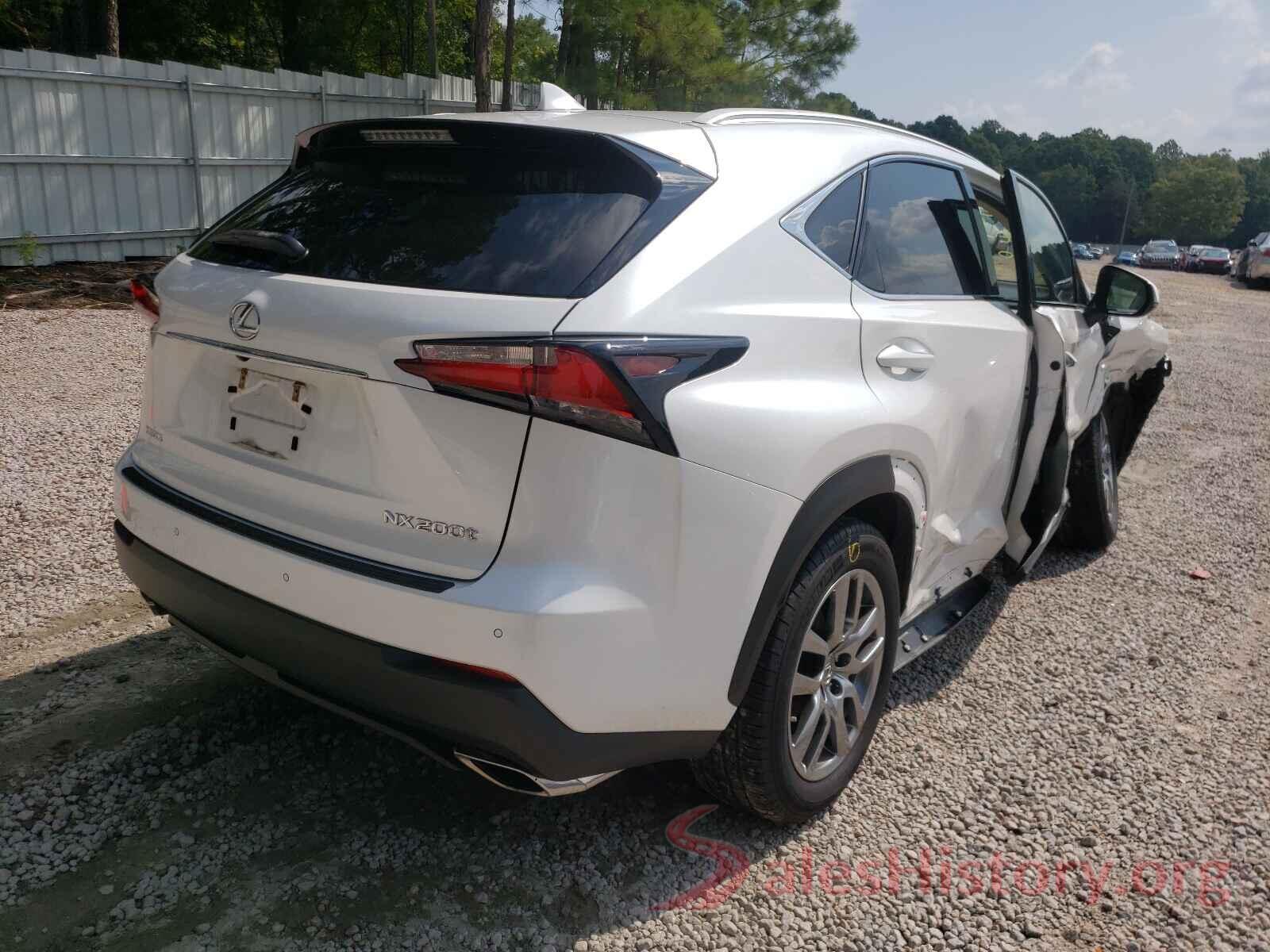 JTJYARBZ8G2049443 2016 LEXUS NX