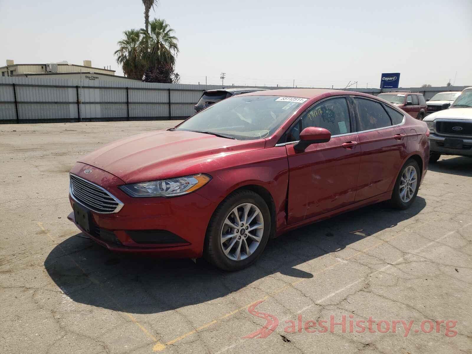 3FA6P0H72HR294350 2017 FORD FUSION