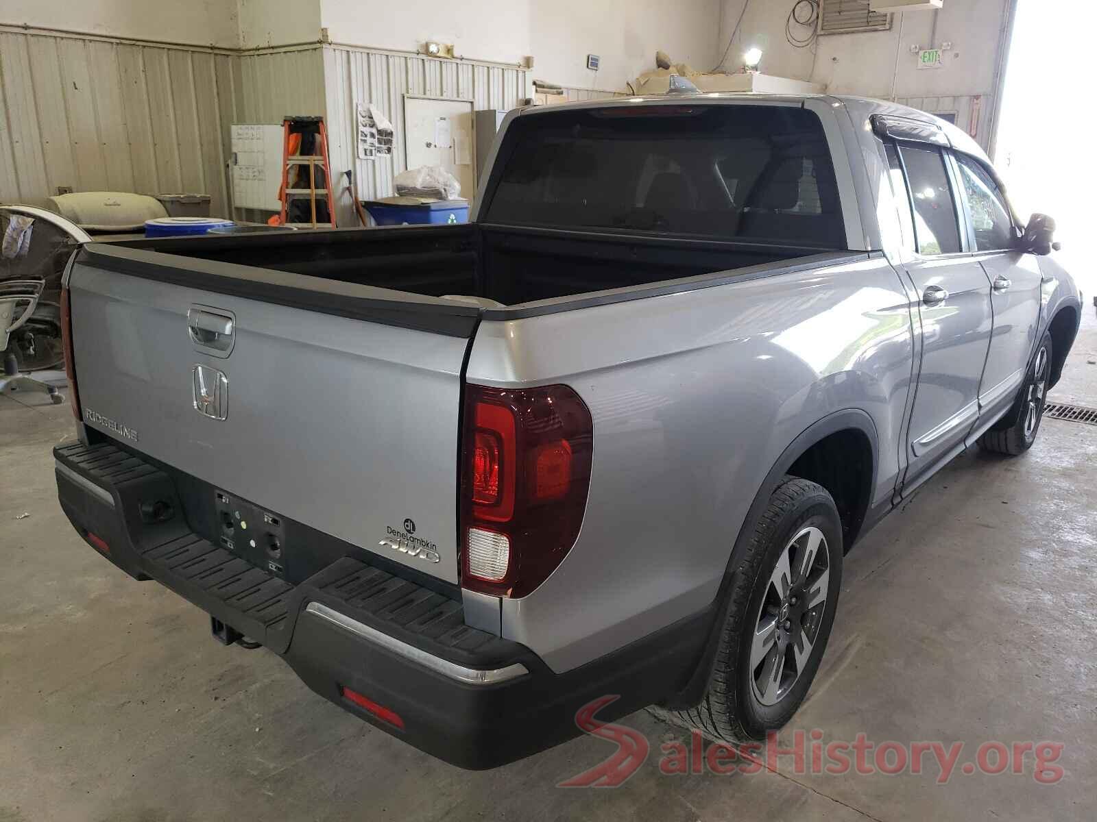 5FPYK3F69HB010539 2017 HONDA RIDGELINE