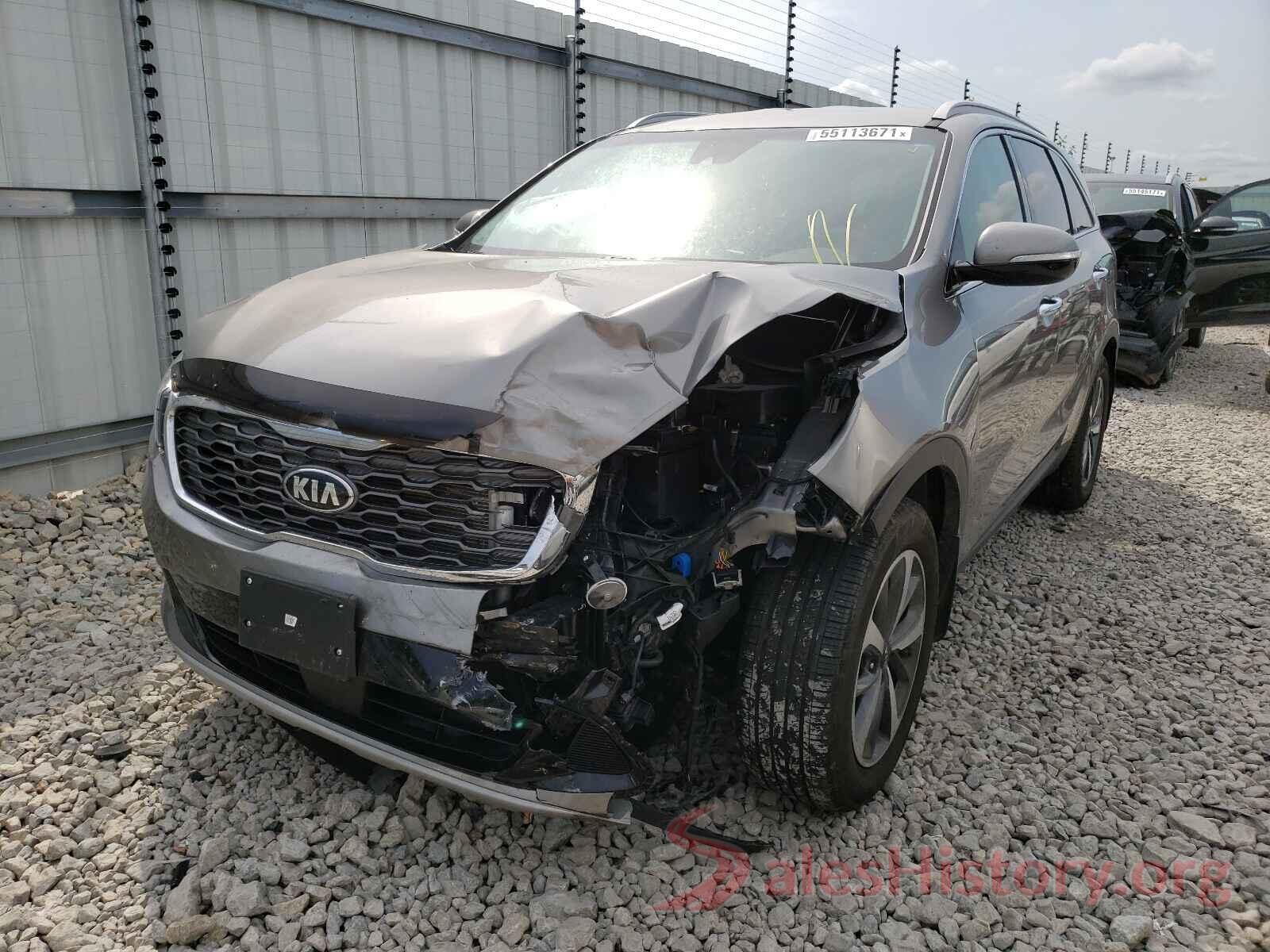 5XYPH4A57KG546137 2019 KIA SORENTO