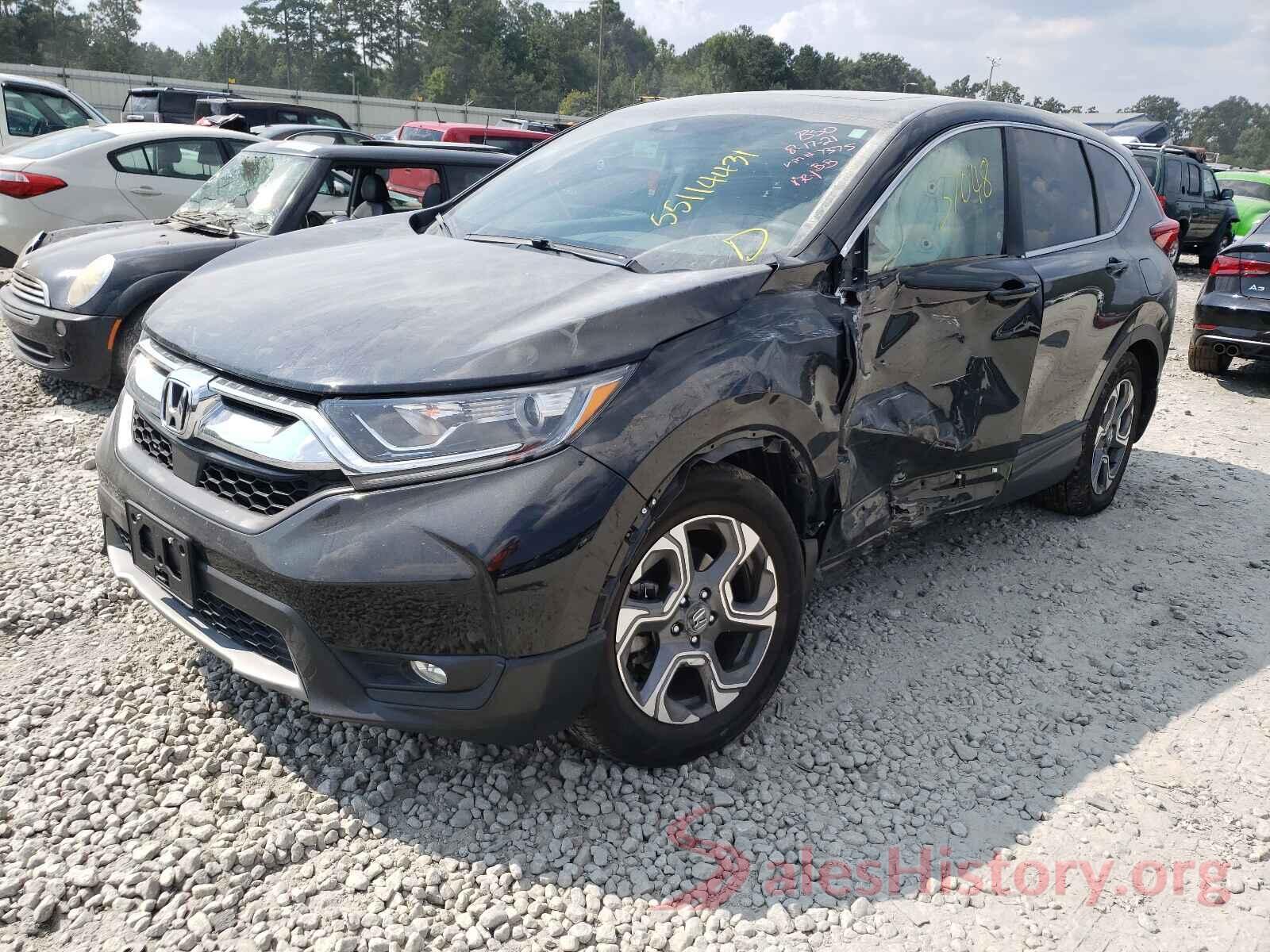 5J6RW1H58JA007375 2018 HONDA CRV