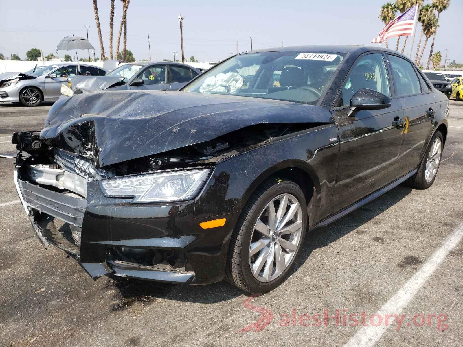 WAUKMAF48JN020401 2018 AUDI A4