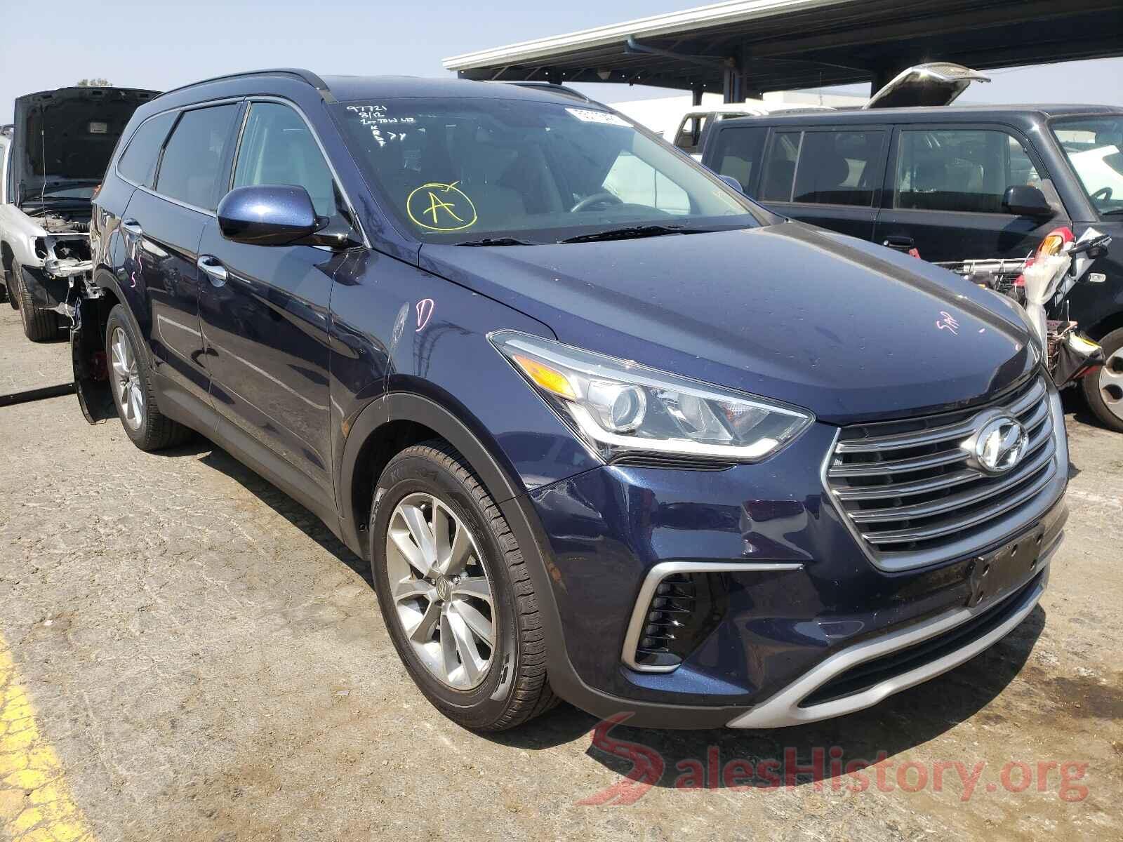 KM8SM4HF8HU254049 2017 HYUNDAI SANTA FE