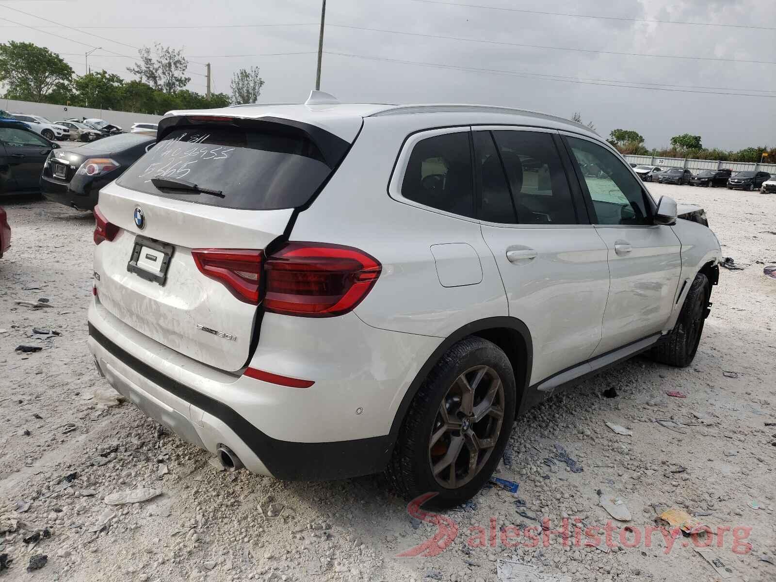 5UXTY3C07M9E25365 2021 BMW X3