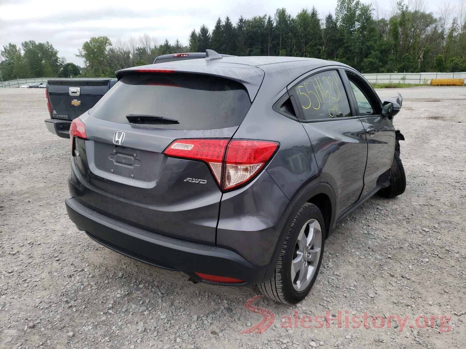 3CZRU6H58GM758555 2016 HONDA HR-V