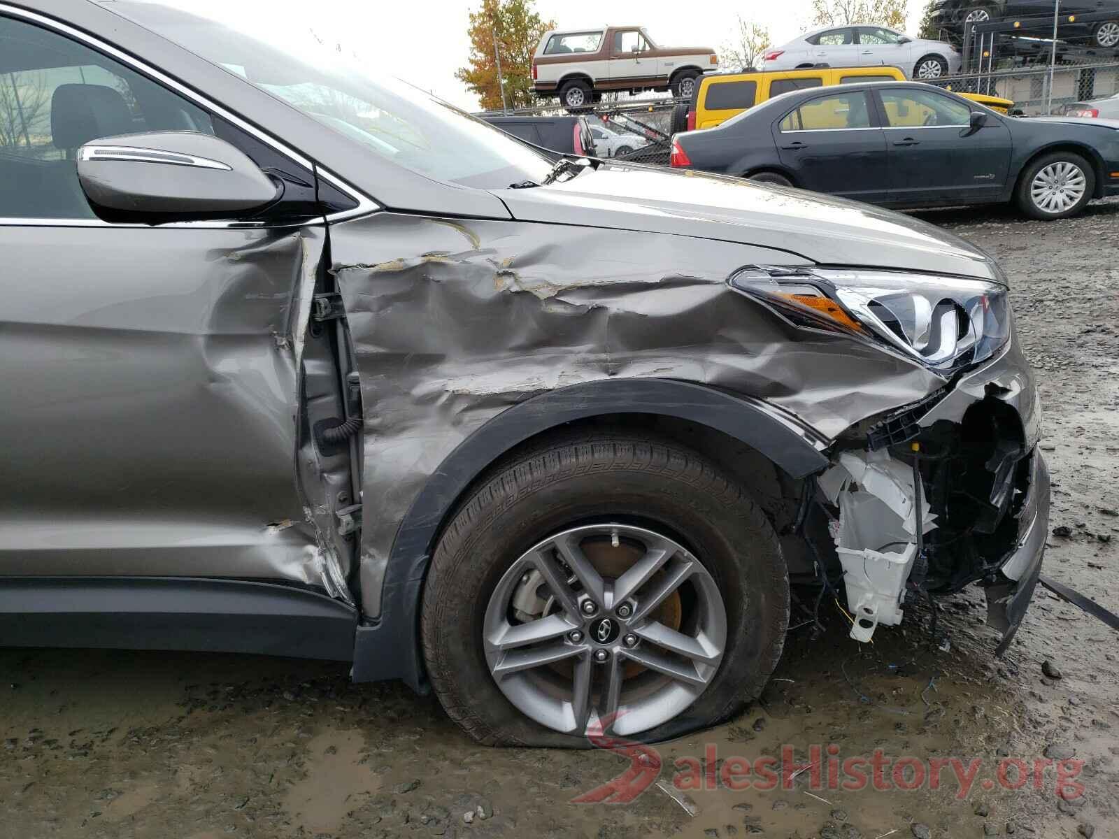 5XYZUDLB9HG402167 2017 HYUNDAI SANTA FE