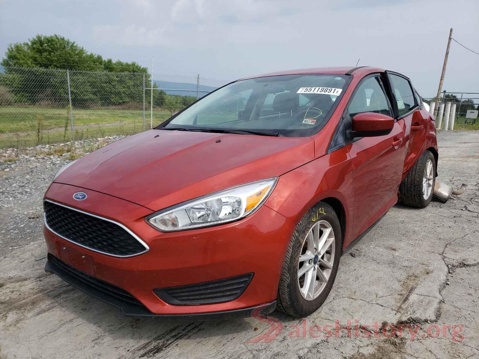 1FADP3K22JL326627 2018 FORD FOCUS