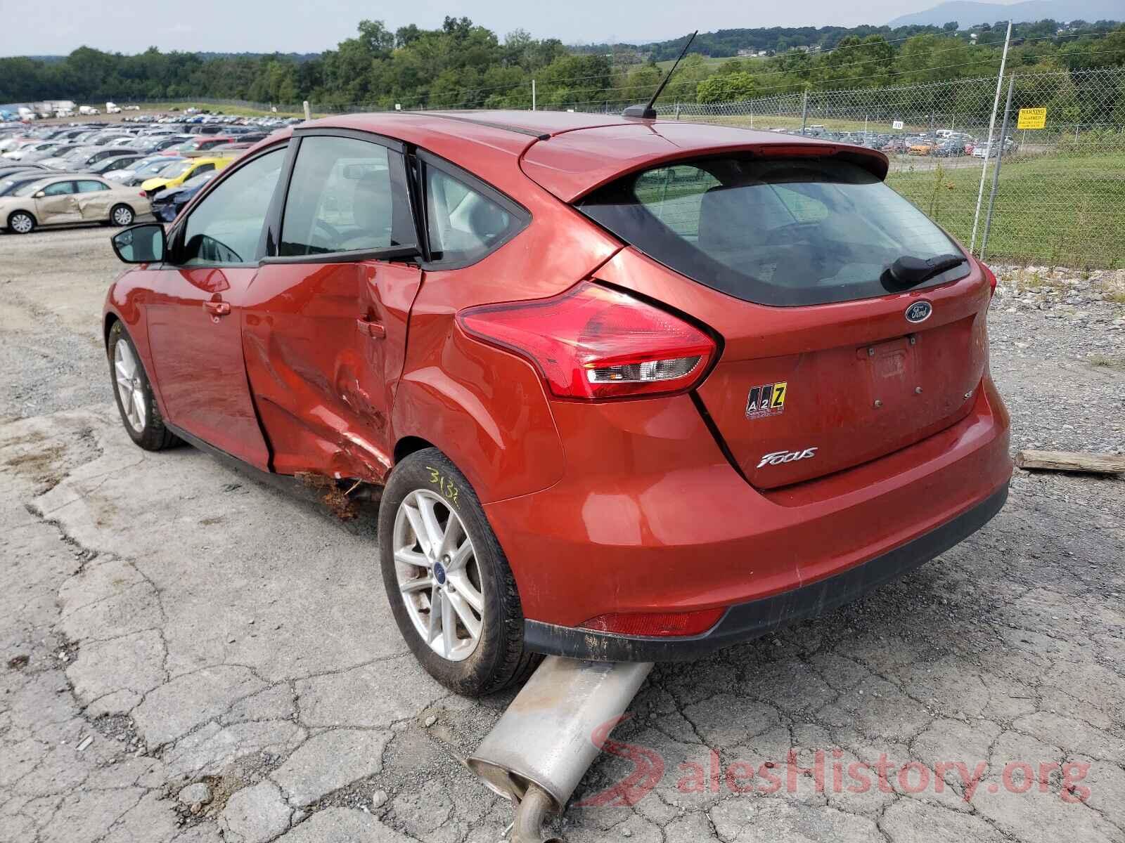 1FADP3K22JL326627 2018 FORD FOCUS