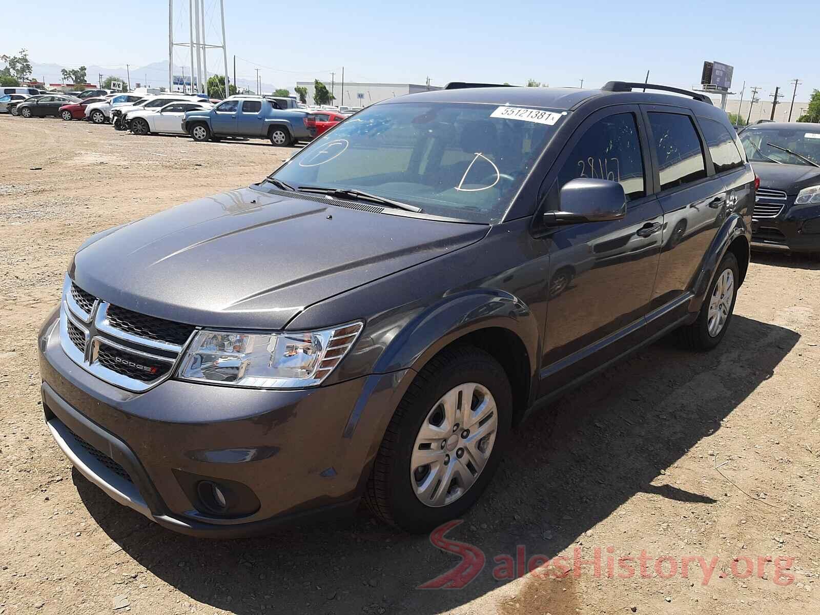 3C4PDCBG4KT870306 2019 DODGE JOURNEY