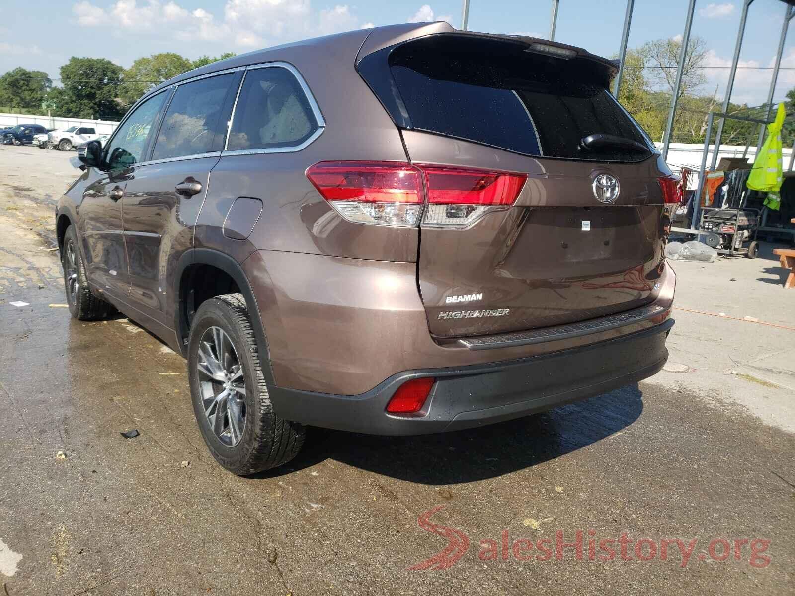 5TDZARFH1JS033349 2018 TOYOTA HIGHLANDER