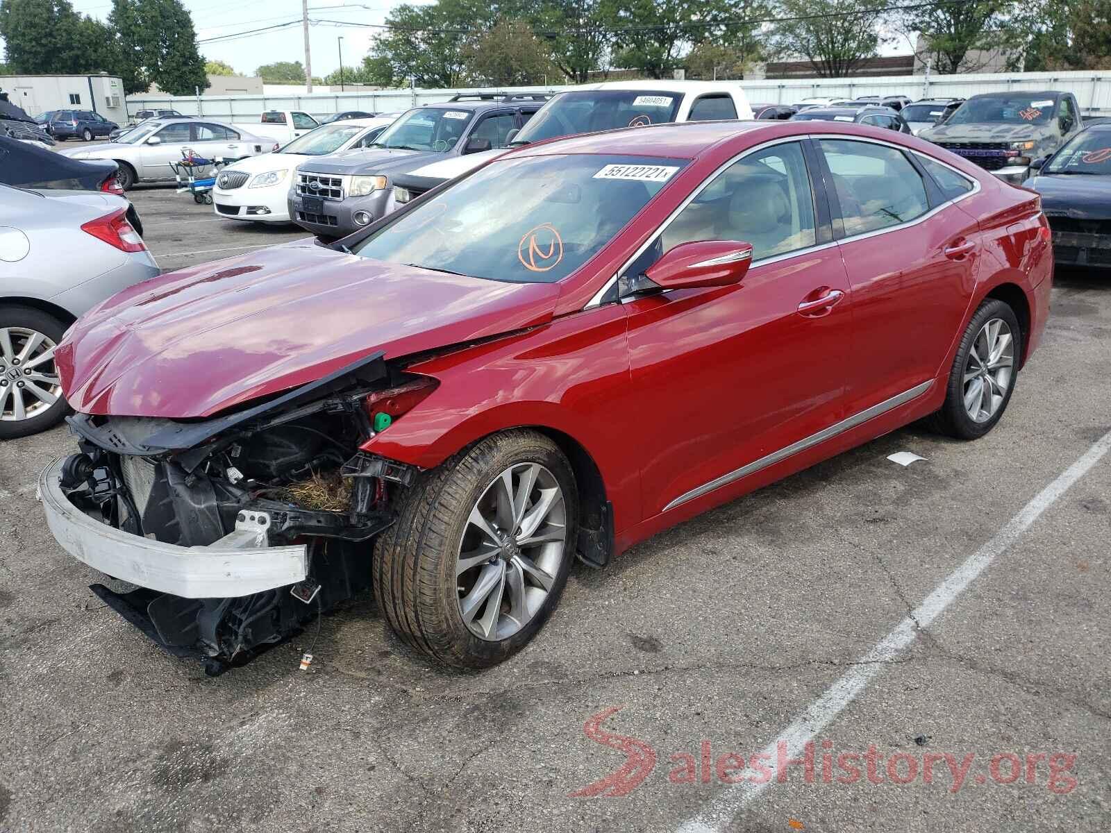 KMHFG4JG2GA518264 2016 HYUNDAI AZERA