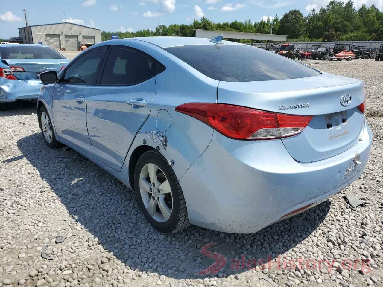 KMHDH4AE0BU092603 2011 HYUNDAI ELANTRA