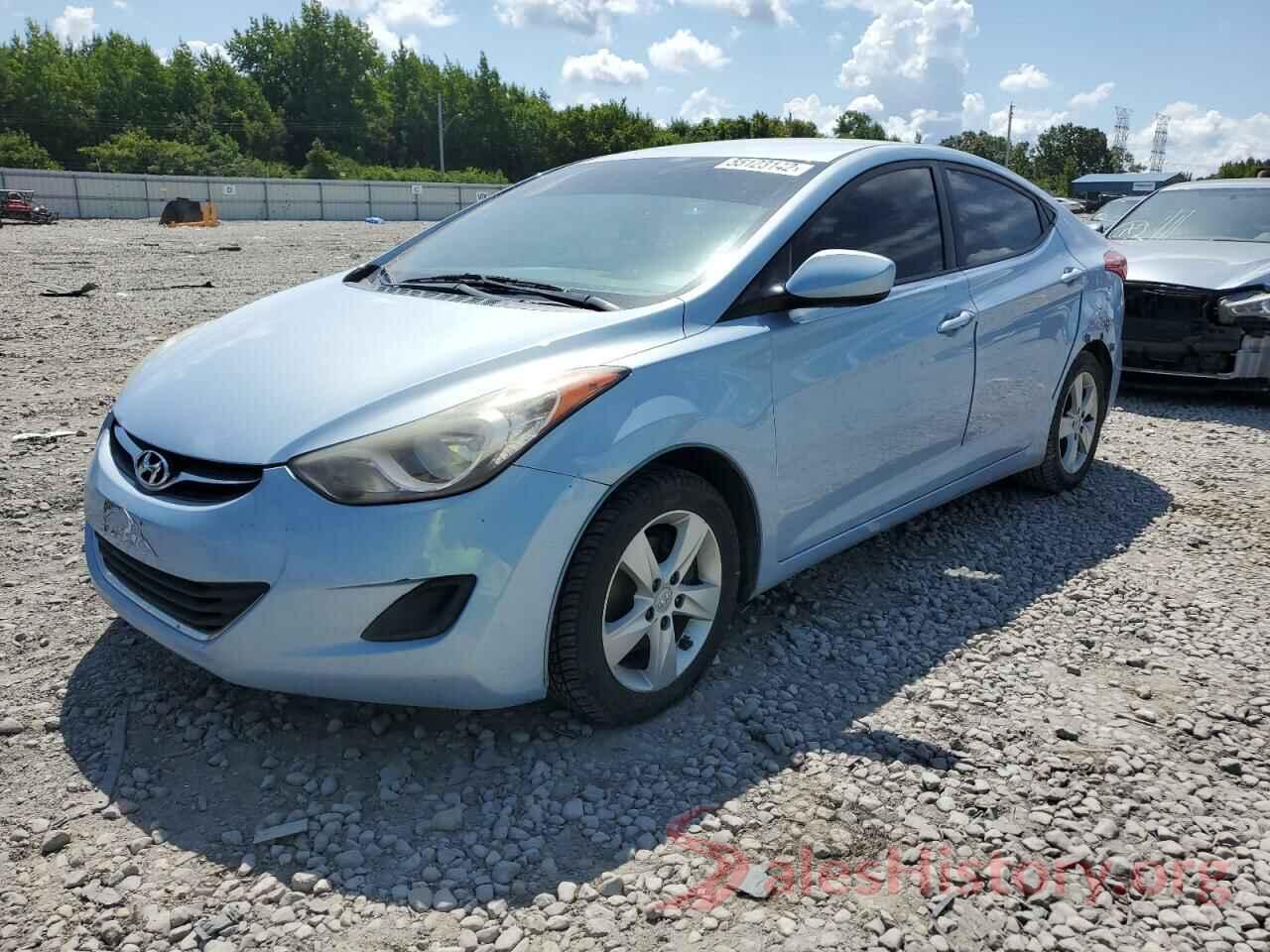 KMHDH4AE0BU092603 2011 HYUNDAI ELANTRA