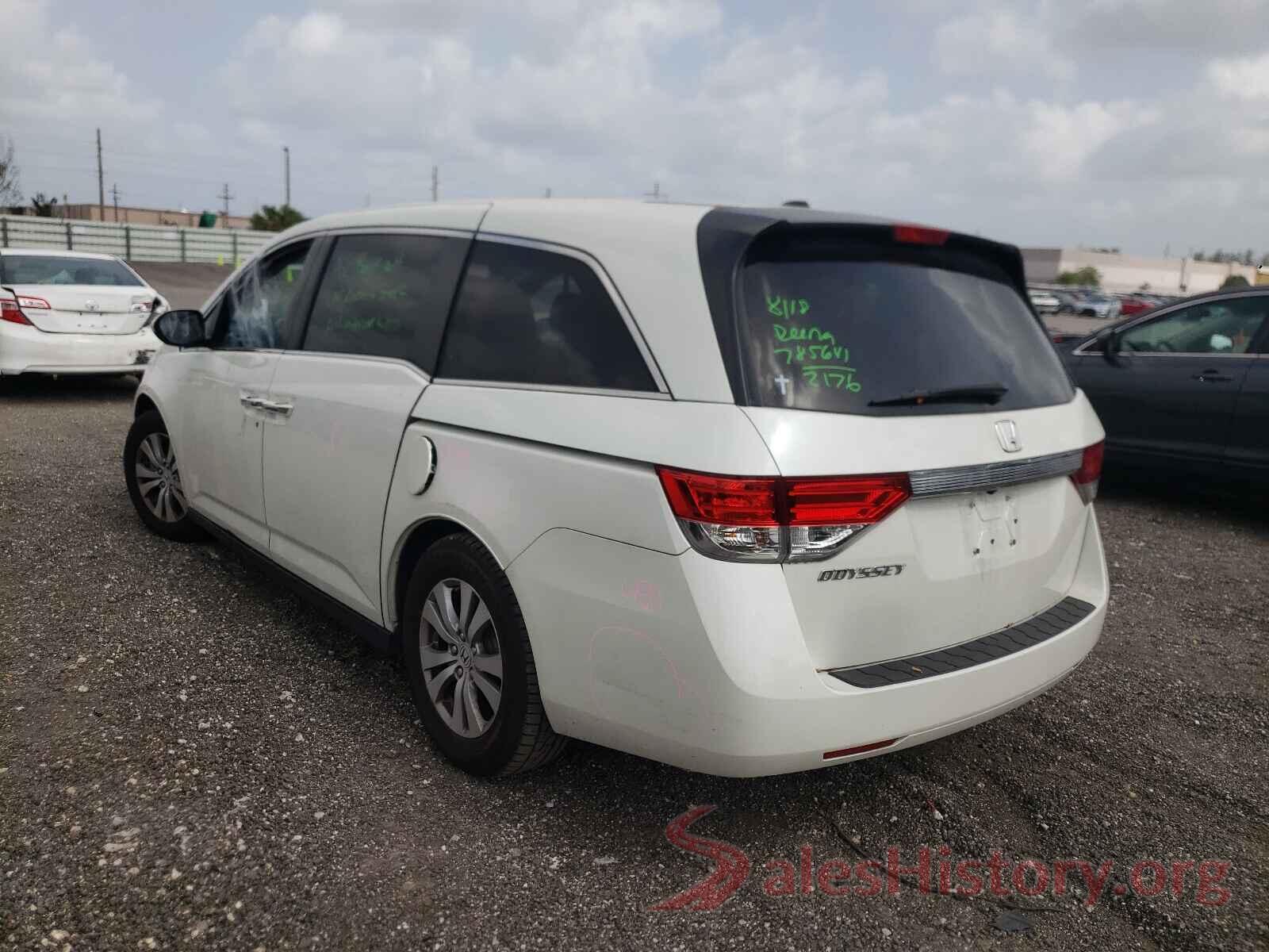 5FNRL5H64GB088616 2016 HONDA ODYSSEY