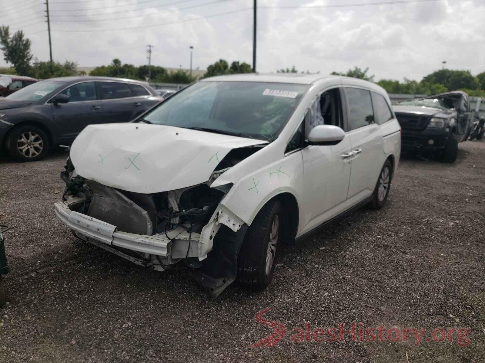 5FNRL5H64GB088616 2016 HONDA ODYSSEY