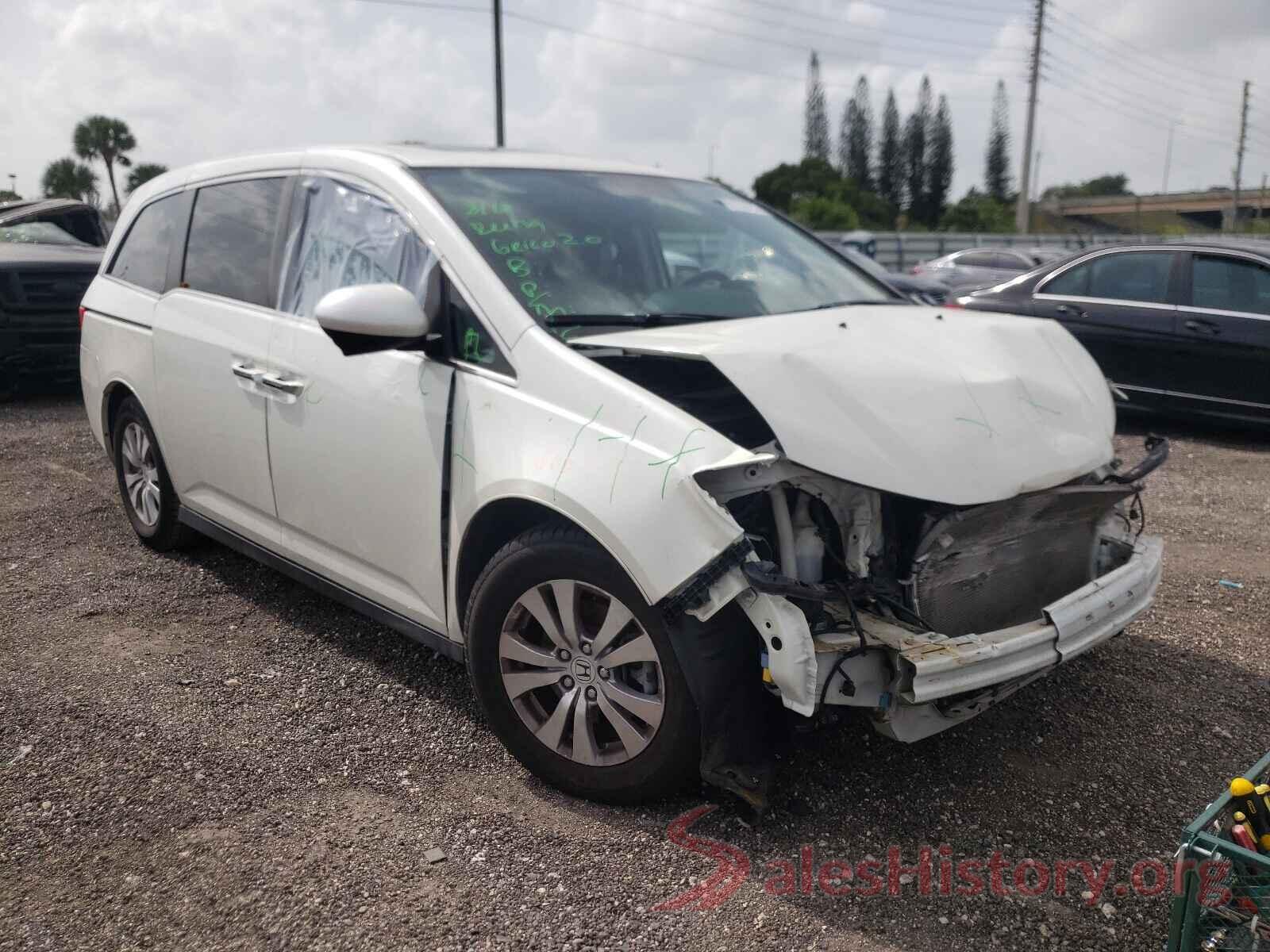 5FNRL5H64GB088616 2016 HONDA ODYSSEY