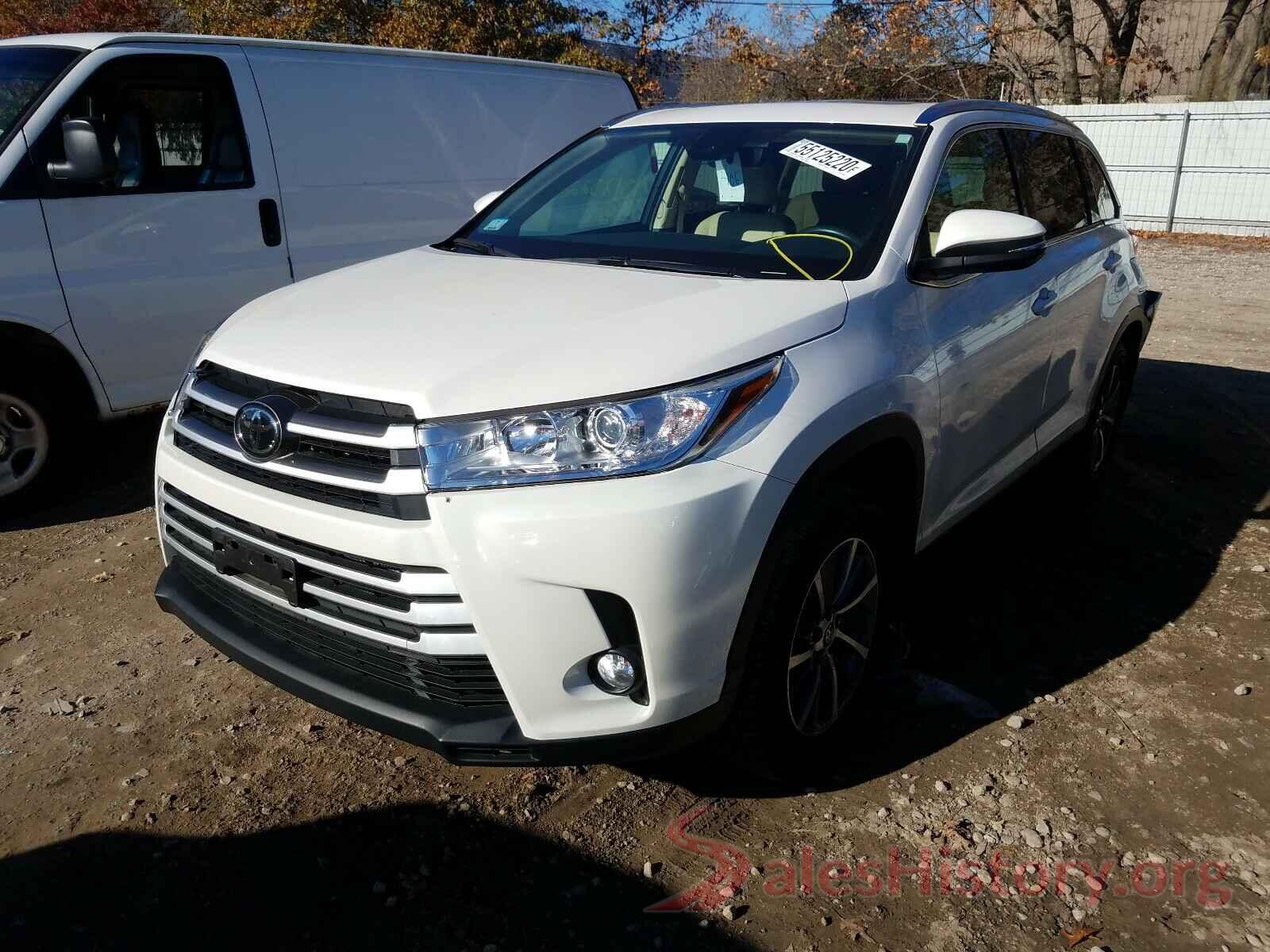 5TDJZRFH8KS599144 2019 TOYOTA HIGHLANDER