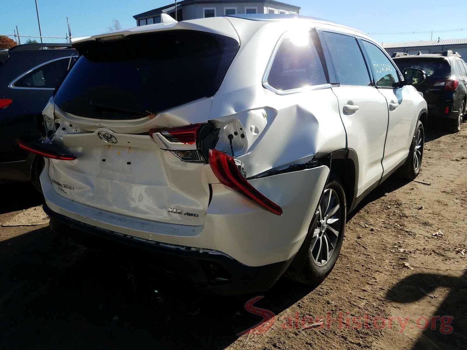 5TDJZRFH8KS599144 2019 TOYOTA HIGHLANDER