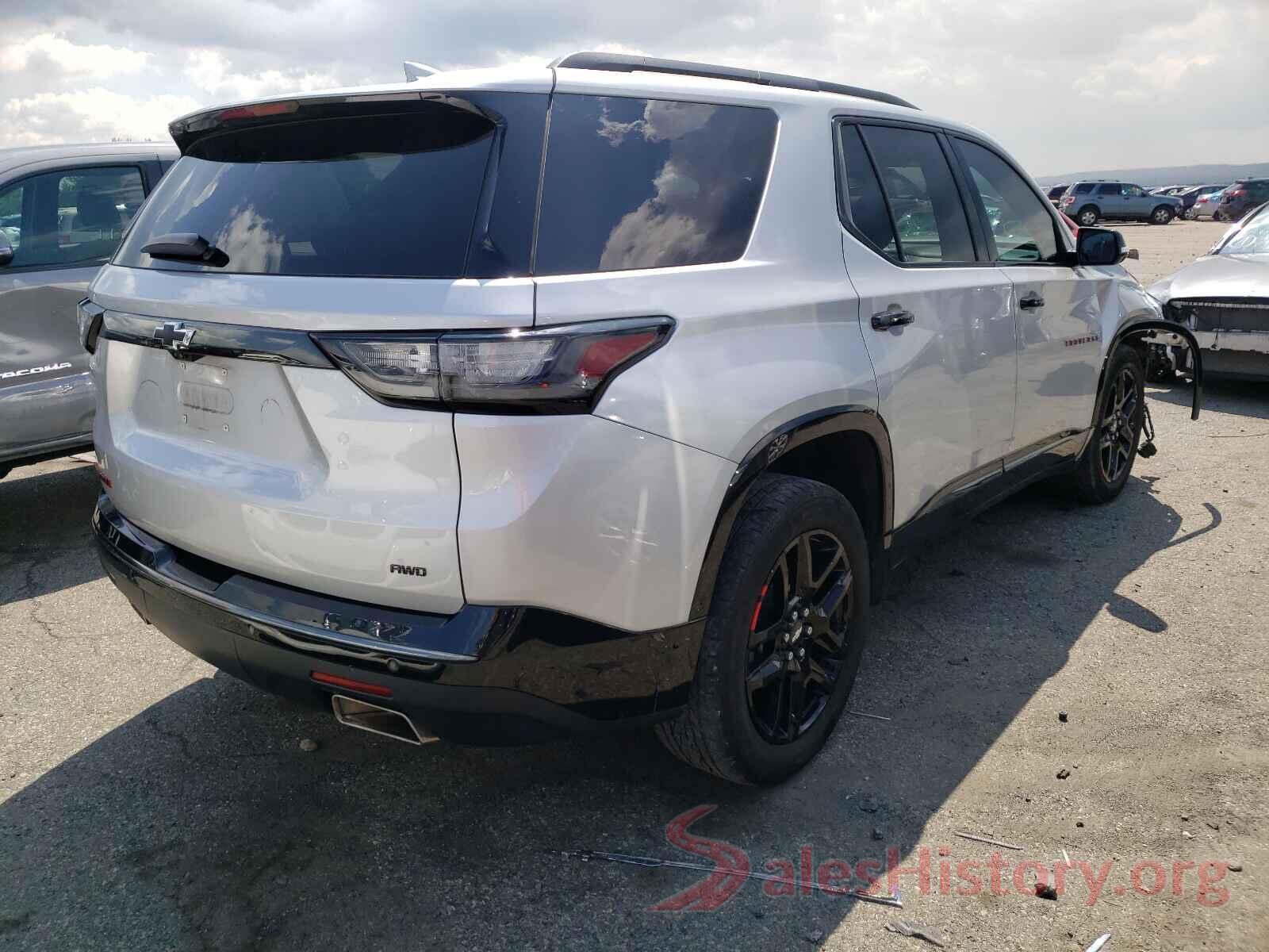 1GNEVJKW8JJ269168 2018 CHEVROLET TRAVERSE