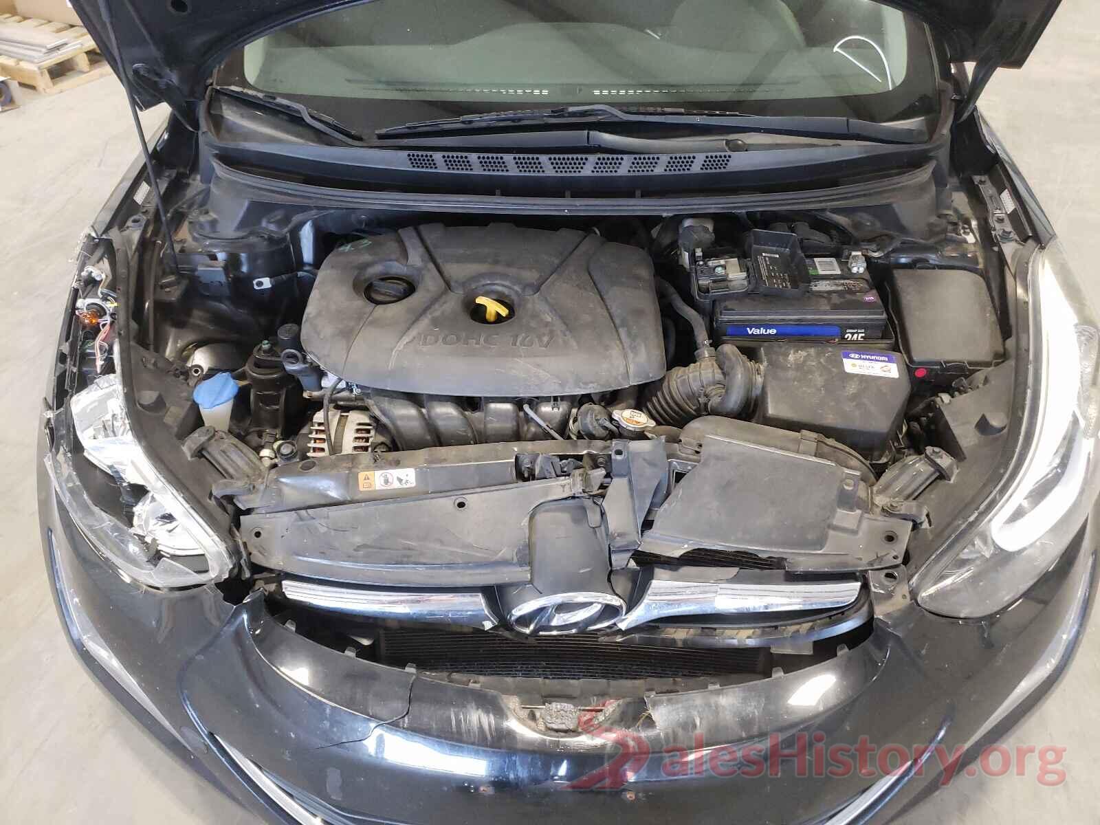 KMHDH4AE8GU601778 2016 HYUNDAI ELANTRA