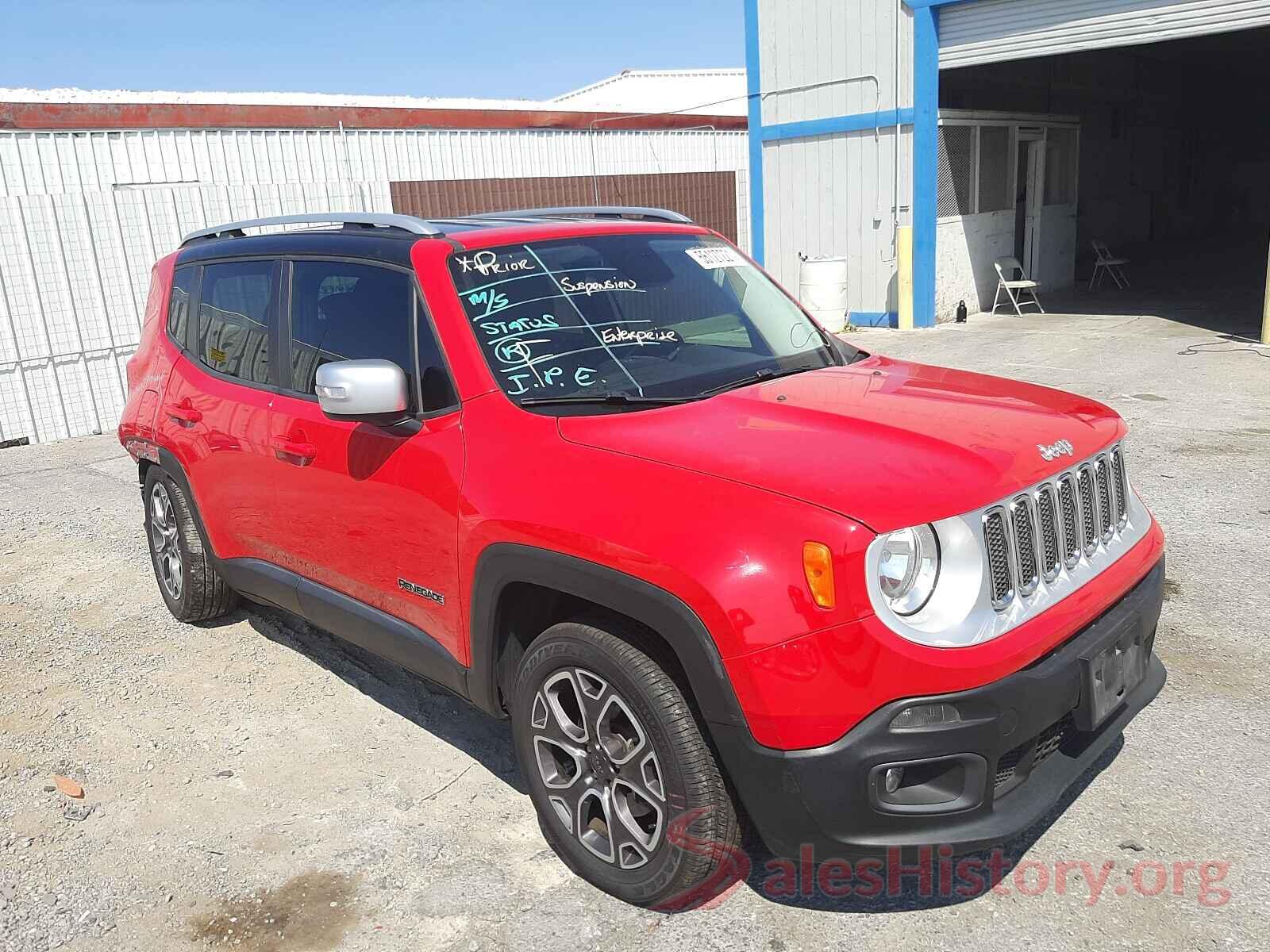 ZACCJBDT8GPC90891 2016 JEEP RENEGADE