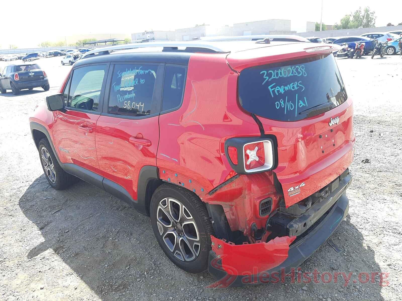 ZACCJBDT8GPC90891 2016 JEEP RENEGADE