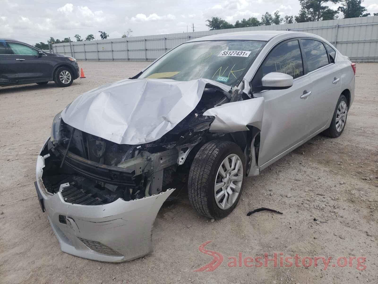 3N1AB7APXGY242705 2016 NISSAN SENTRA