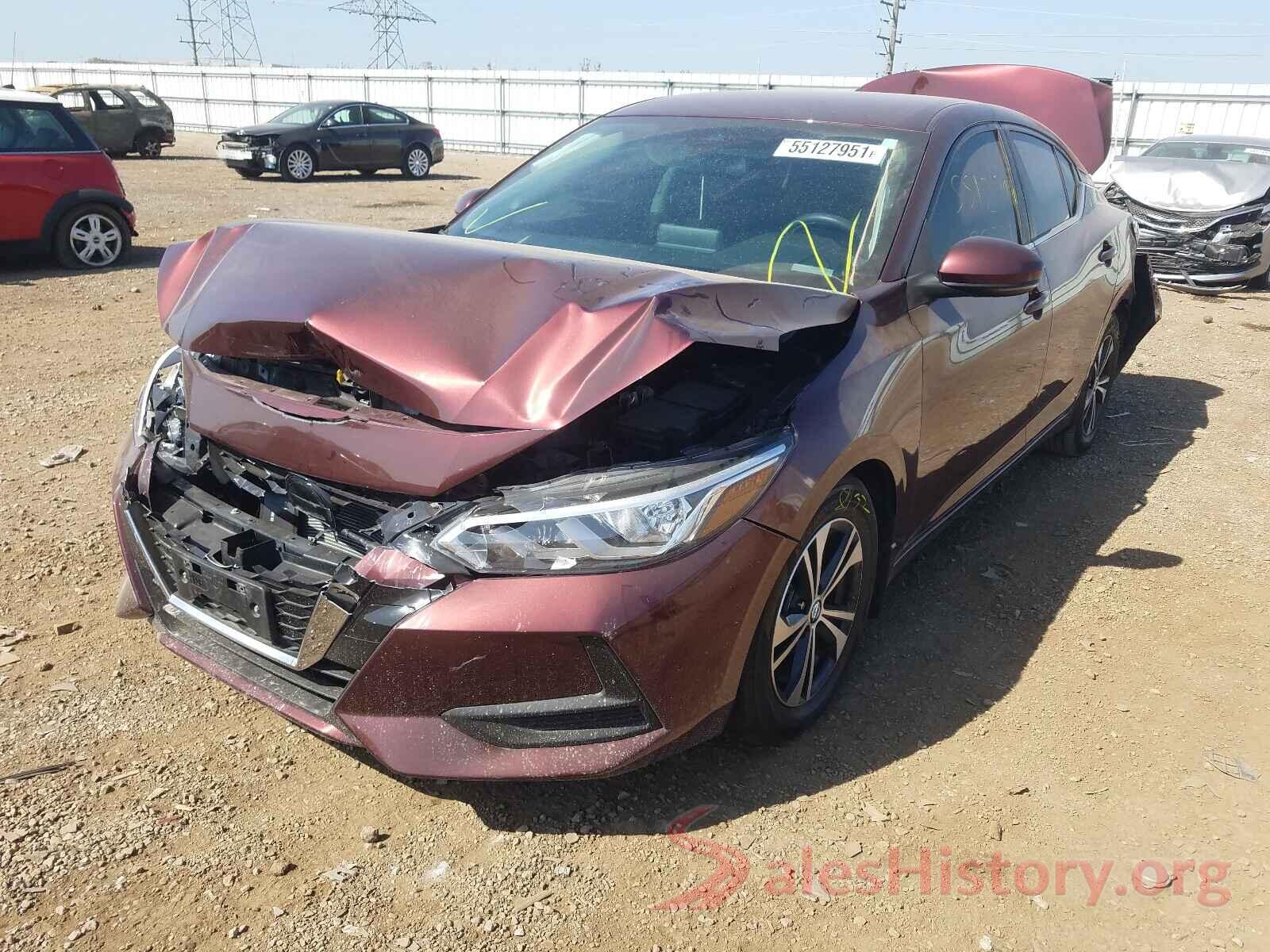 3N1AB8CV2LY215638 2020 NISSAN SENTRA