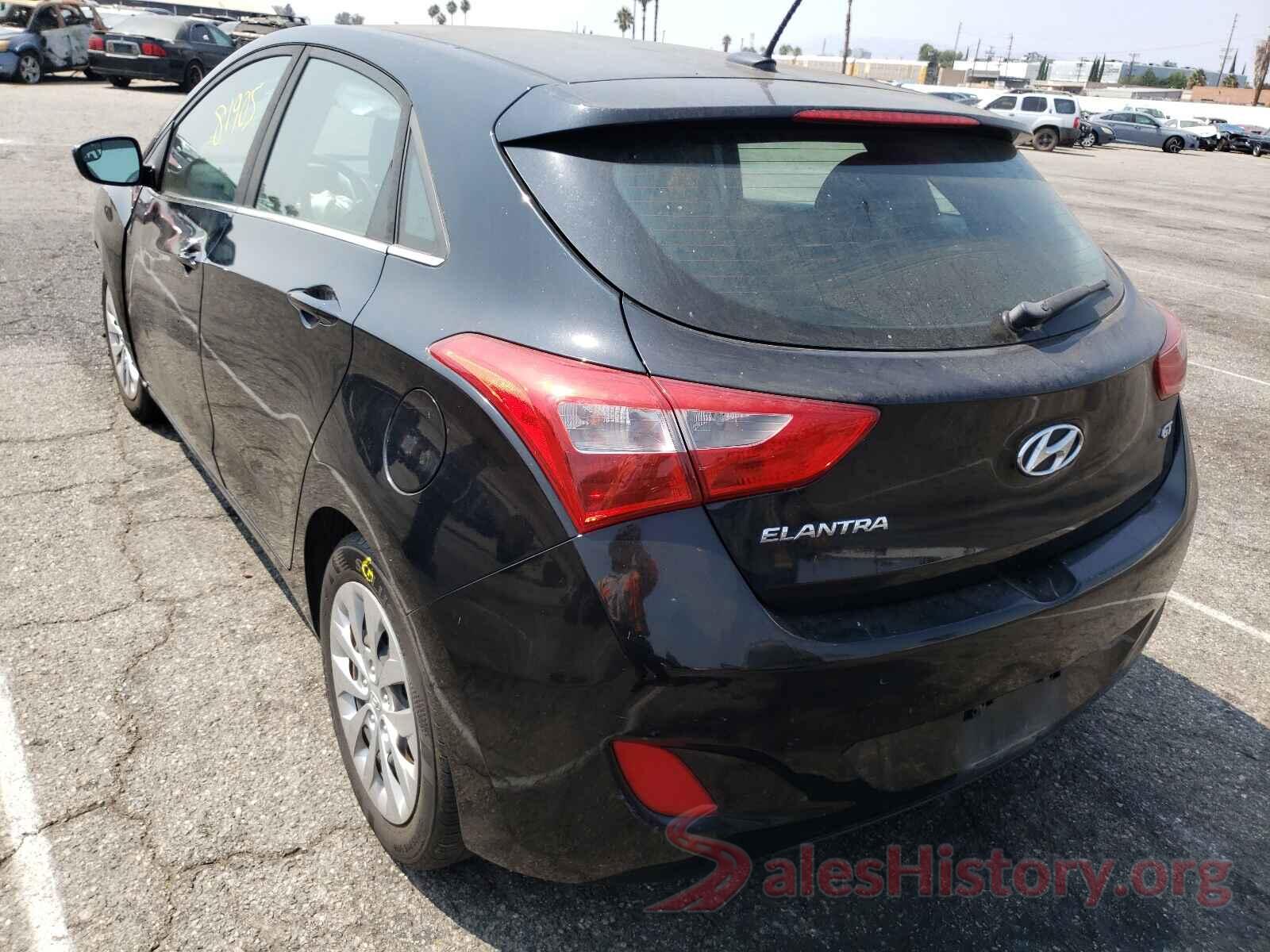 KMHD35LHXHU369813 2017 HYUNDAI ELANTRA