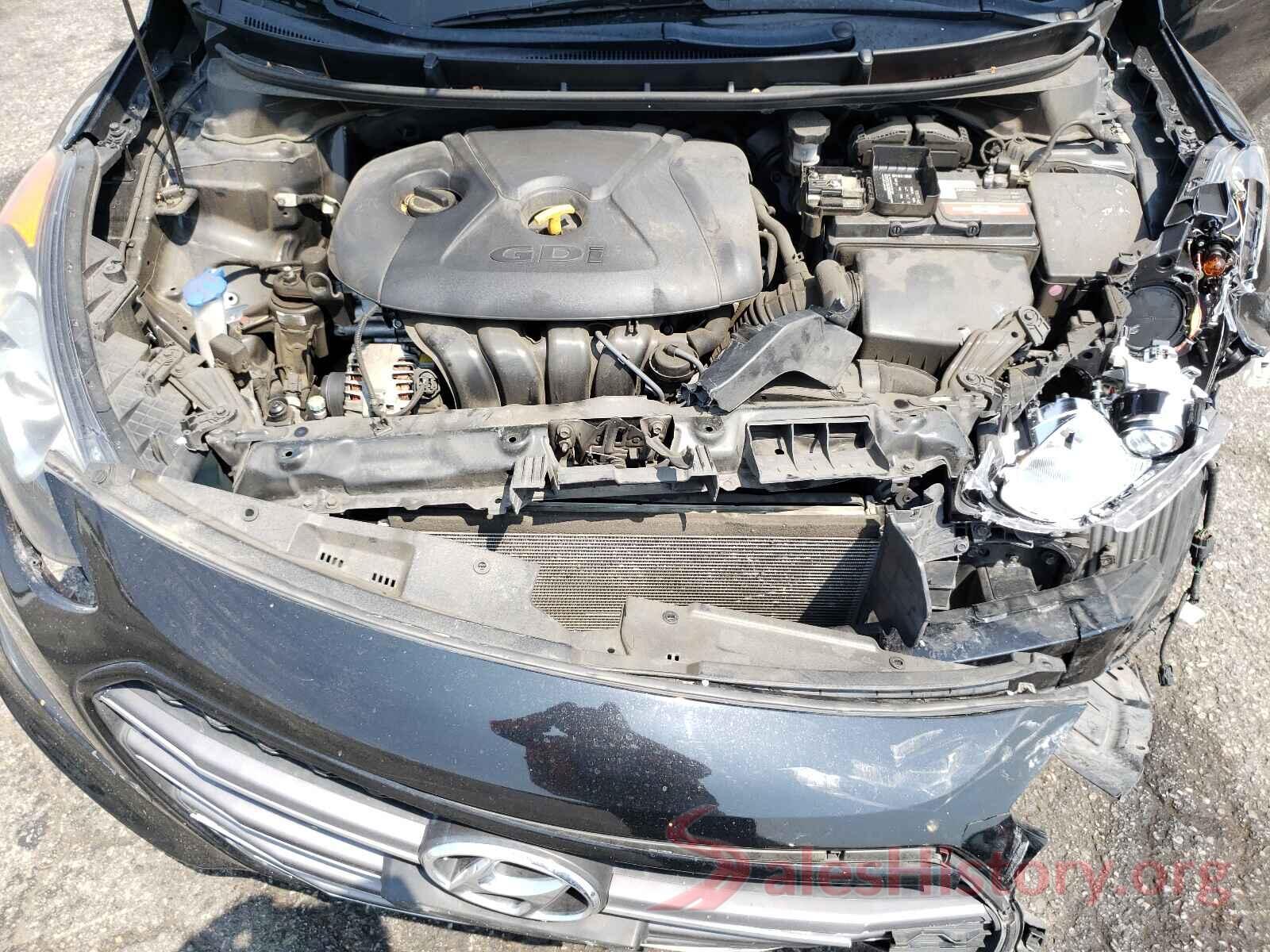 KMHD35LHXHU369813 2017 HYUNDAI ELANTRA