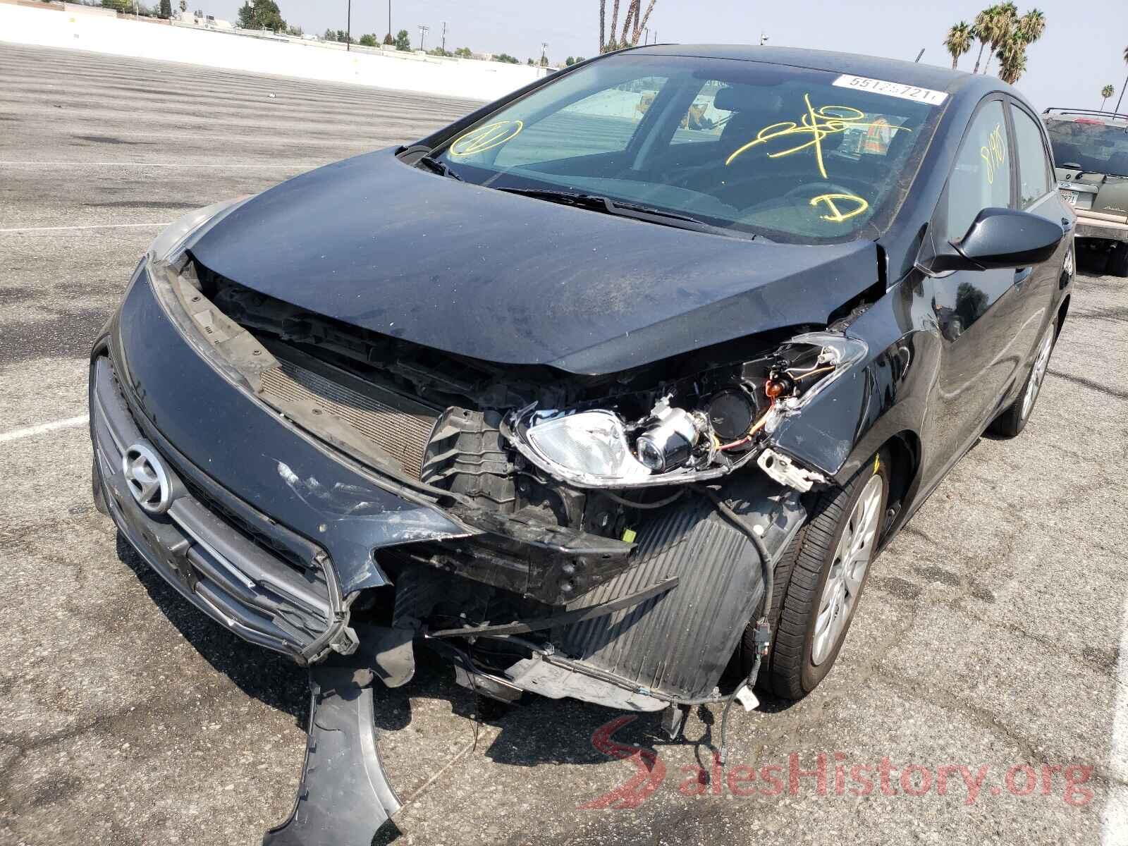 KMHD35LHXHU369813 2017 HYUNDAI ELANTRA