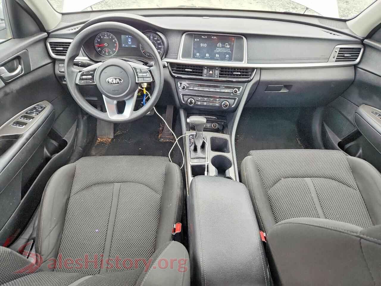 2020 KIA OPTIMA VIN 5XXGT4L31LG430173, interior dashboard
