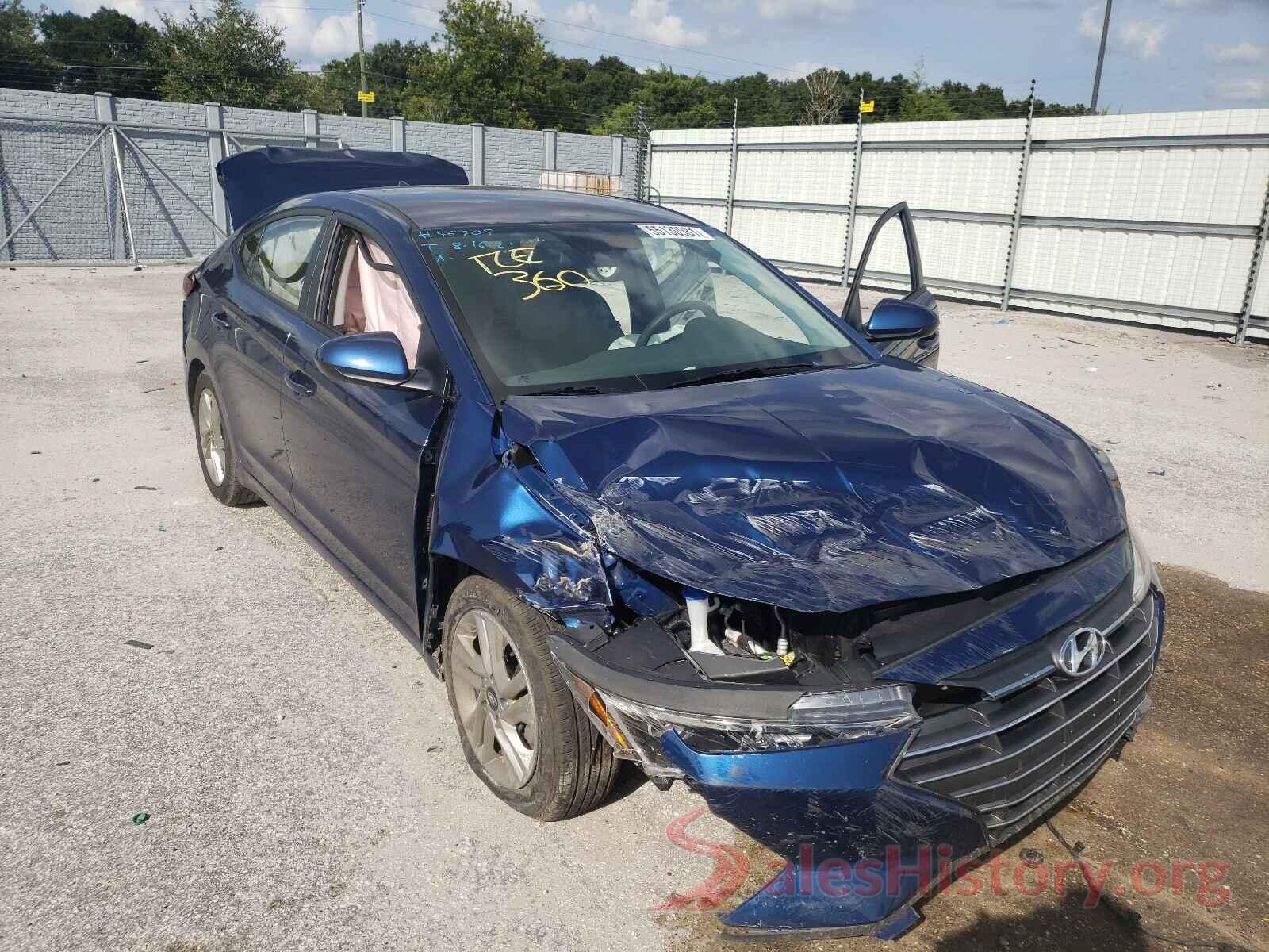 5NPD84LF7LH579030 2020 HYUNDAI ELANTRA