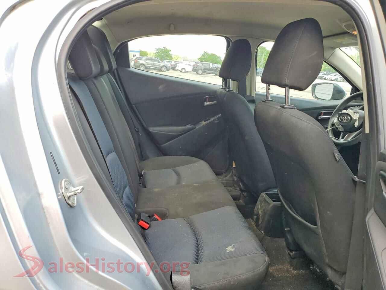 2018 TOYOTA YARIS VIN 3MYDLBYV7JY304715, odometer mileage