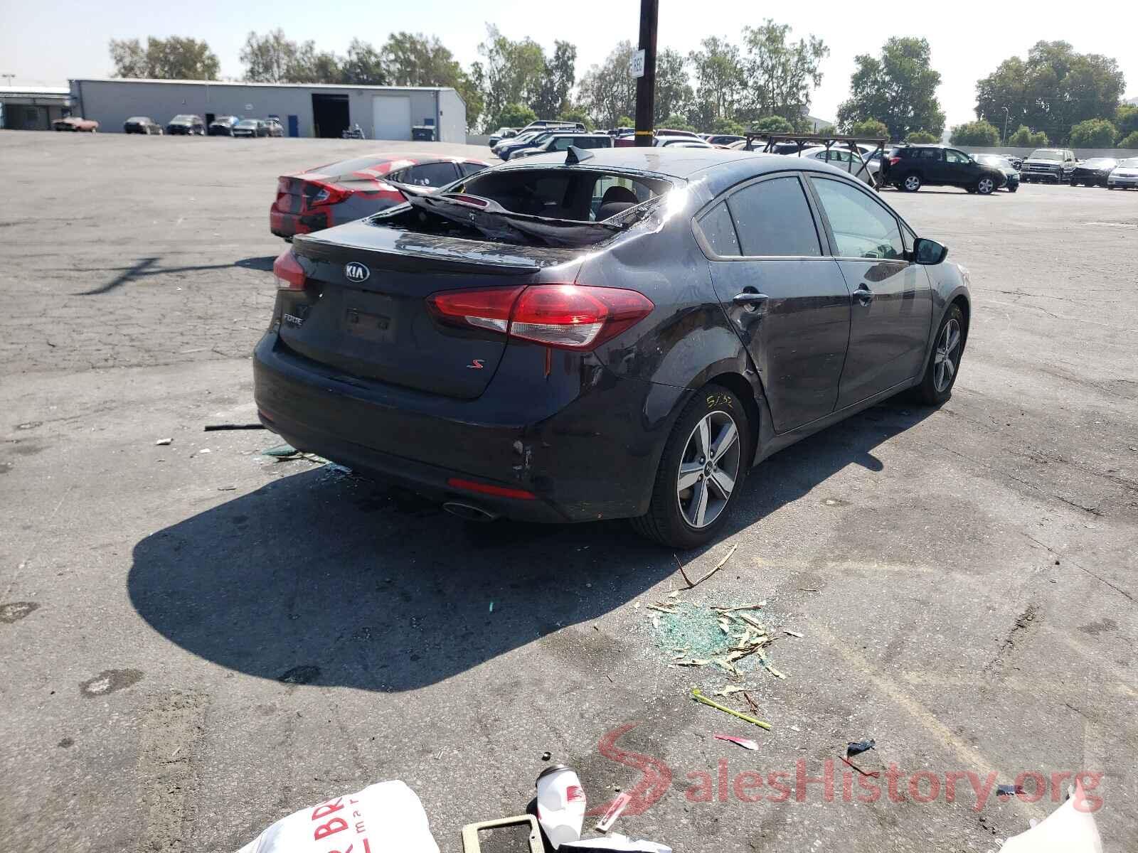 3KPFL4A79JE256814 2018 KIA FORTE