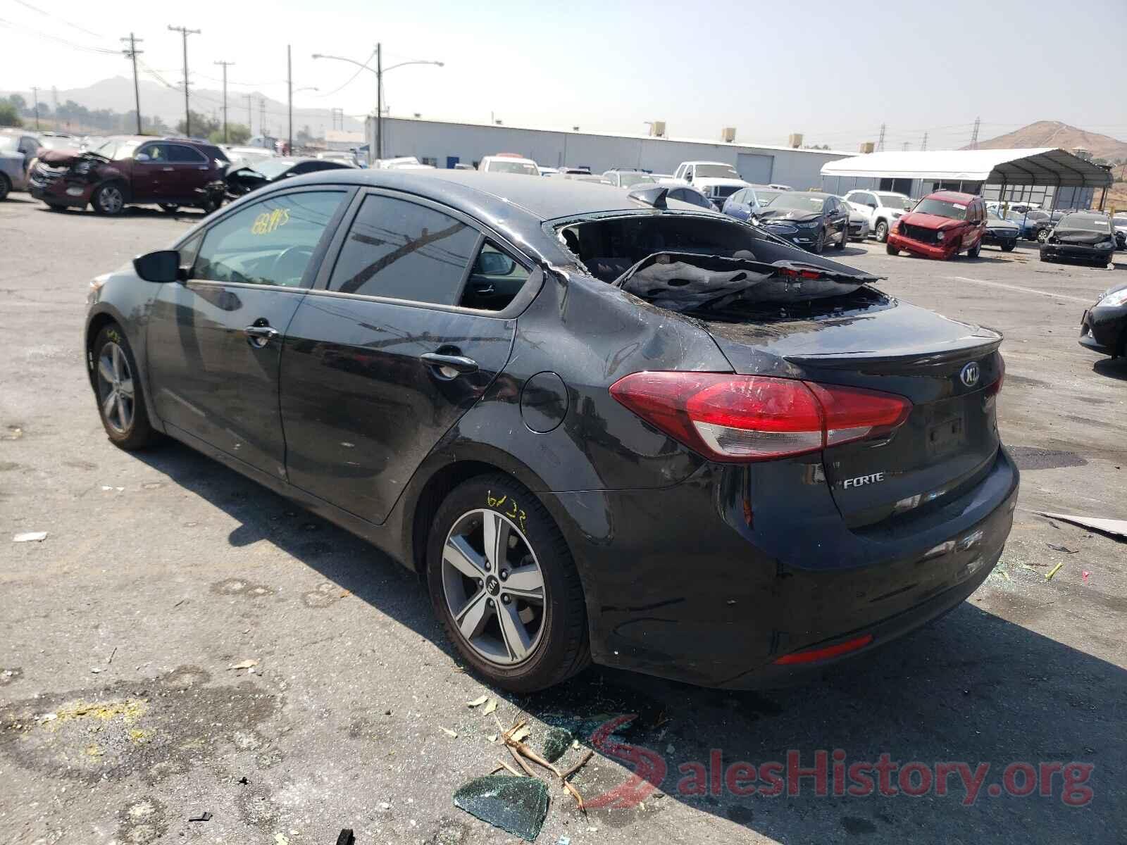 3KPFL4A79JE256814 2018 KIA FORTE