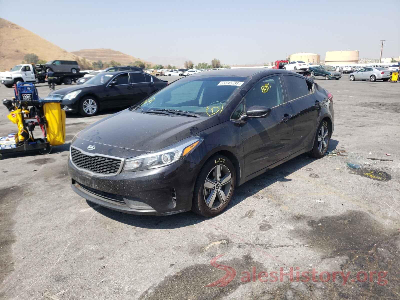 3KPFL4A79JE256814 2018 KIA FORTE