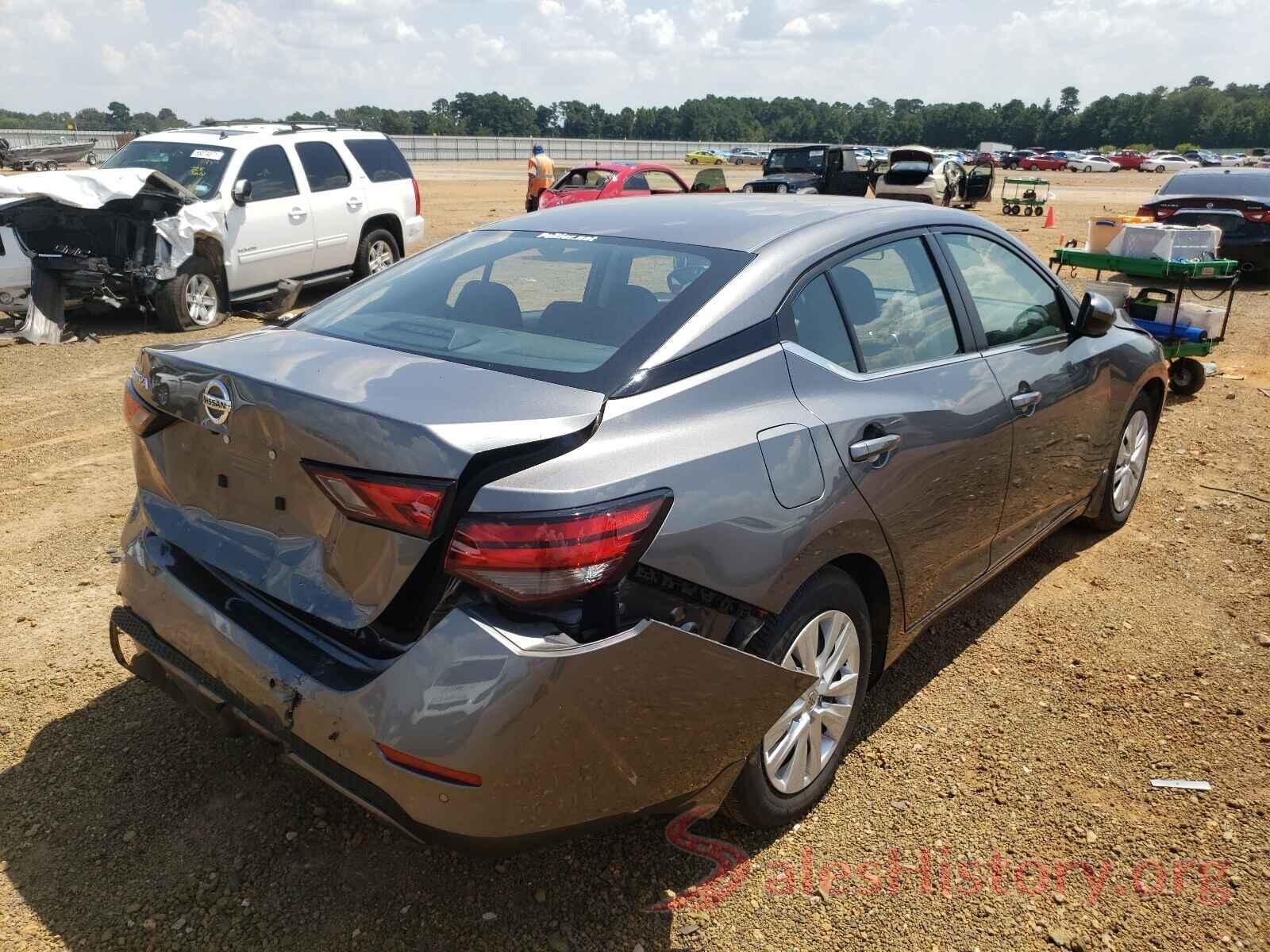 3N1AB8BV5LY287936 2020 NISSAN SENTRA