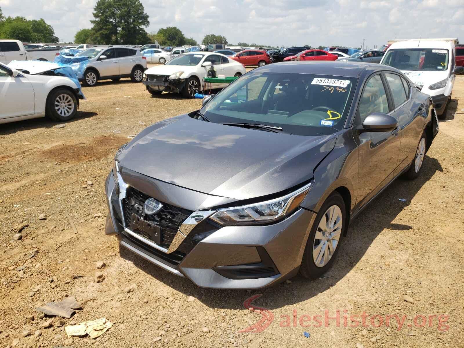 3N1AB8BV5LY287936 2020 NISSAN SENTRA