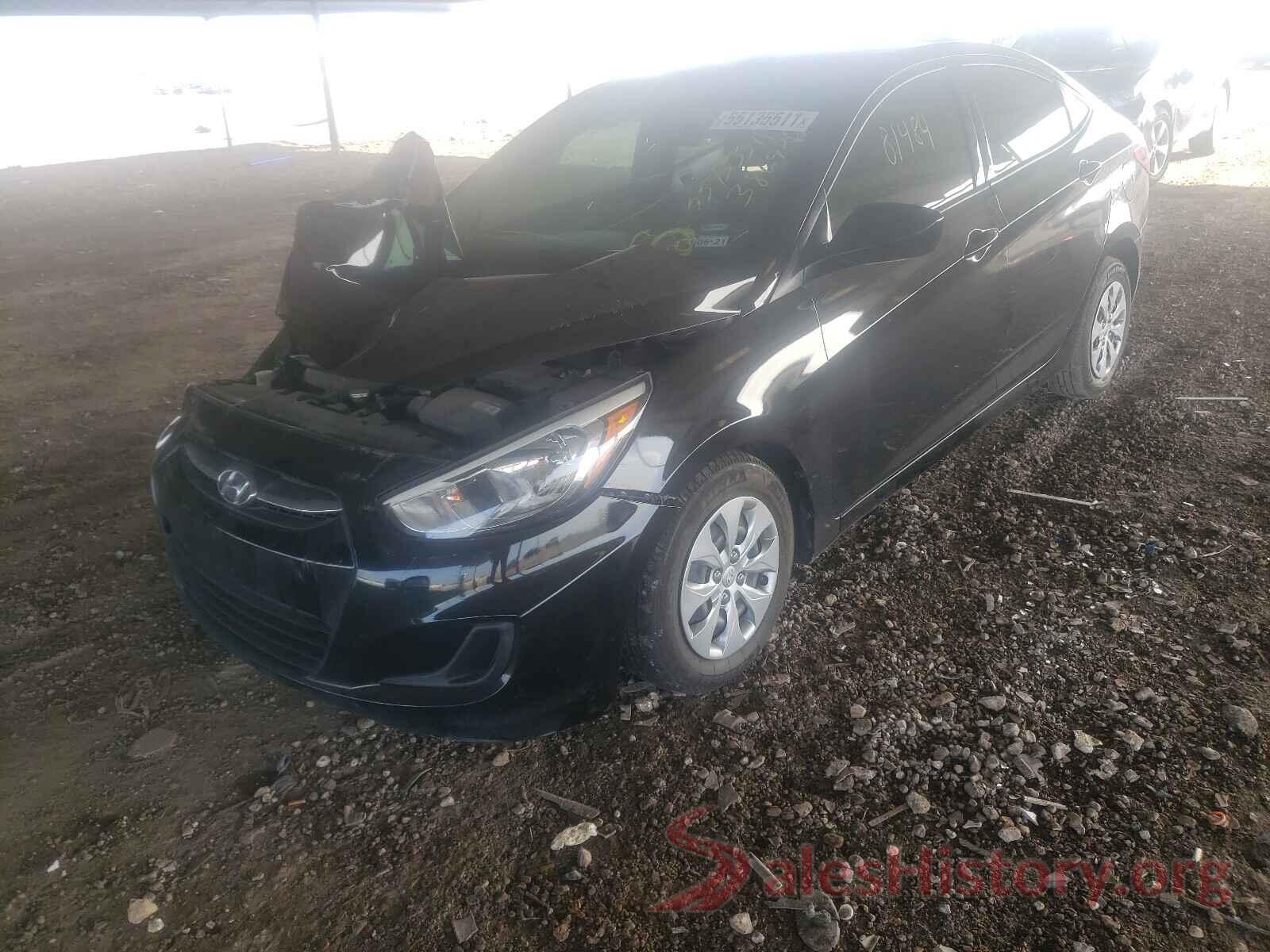 KMHCT4AE0HU386926 2017 HYUNDAI ACCENT