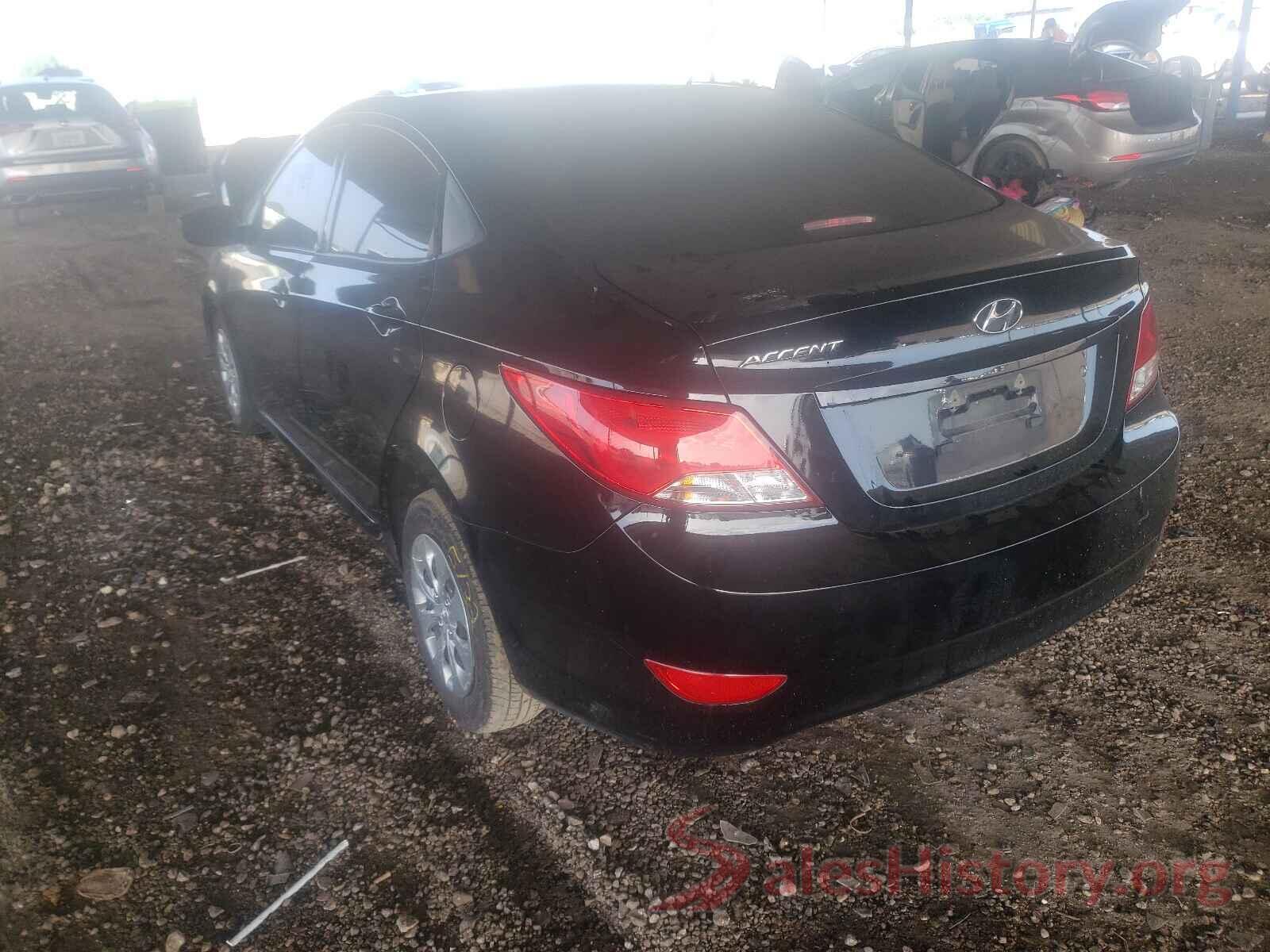 KMHCT4AE0HU386926 2017 HYUNDAI ACCENT