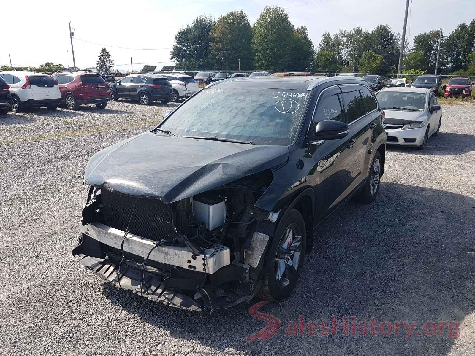 5TDDZRFH4HS388450 2017 TOYOTA HIGHLANDER