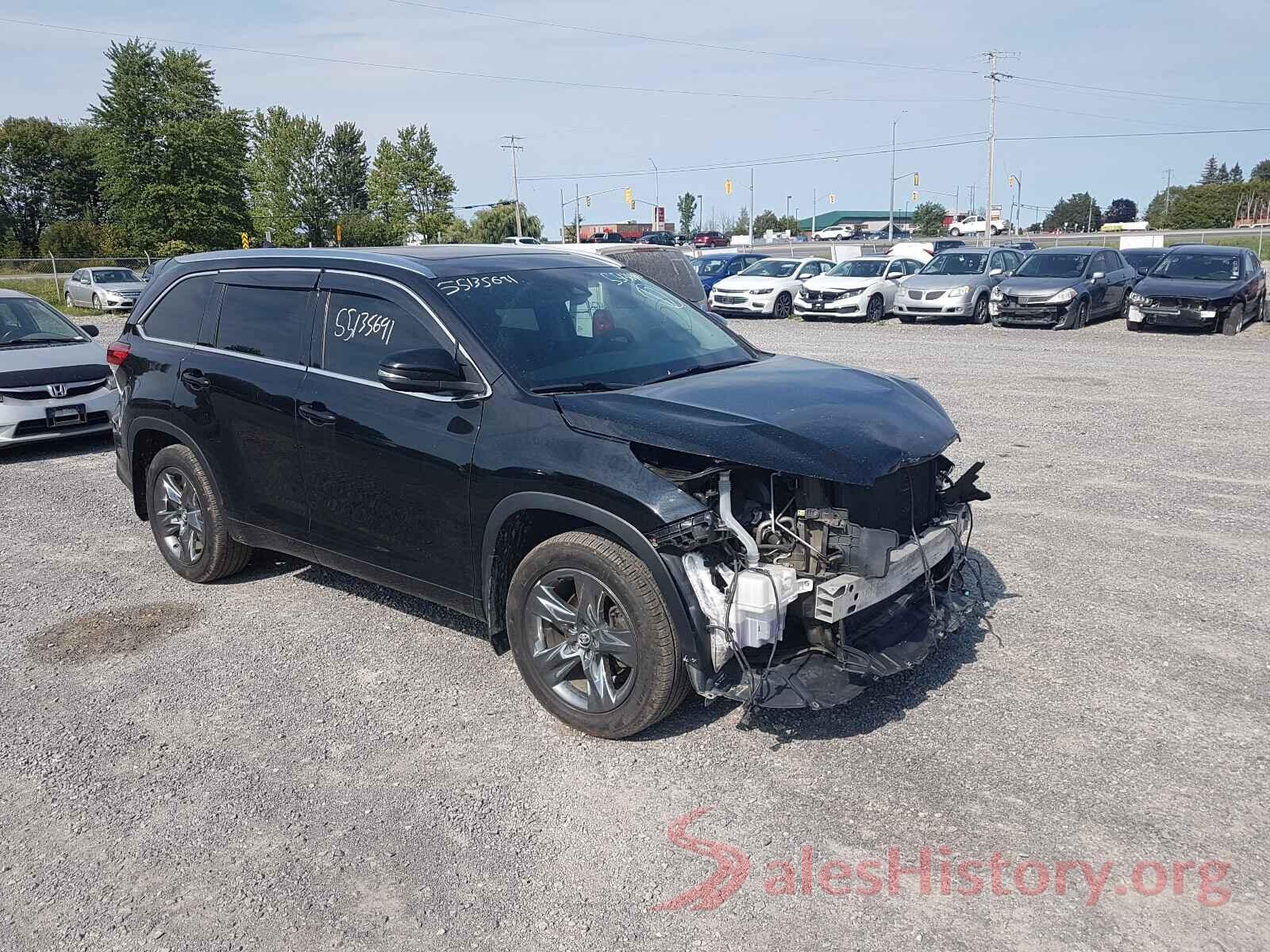 5TDDZRFH4HS388450 2017 TOYOTA HIGHLANDER