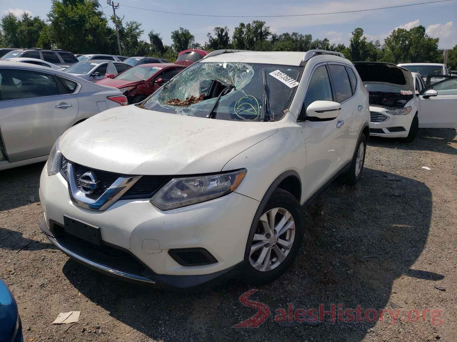 KNMAT2MV9GP703790 2016 NISSAN ROGUE