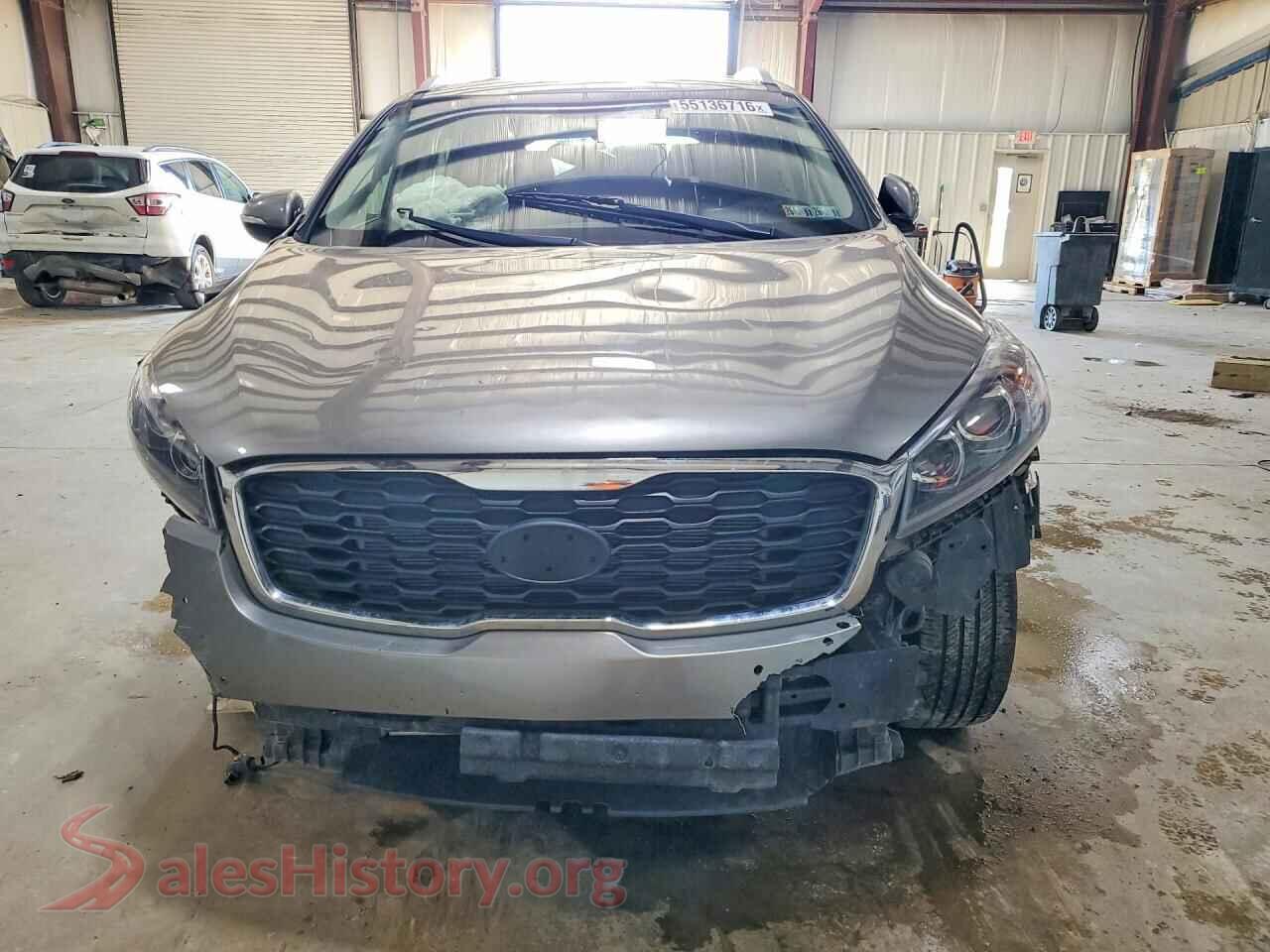 2019 KIA SORENTO VIN 5XYPG4A30KG458175, rear view